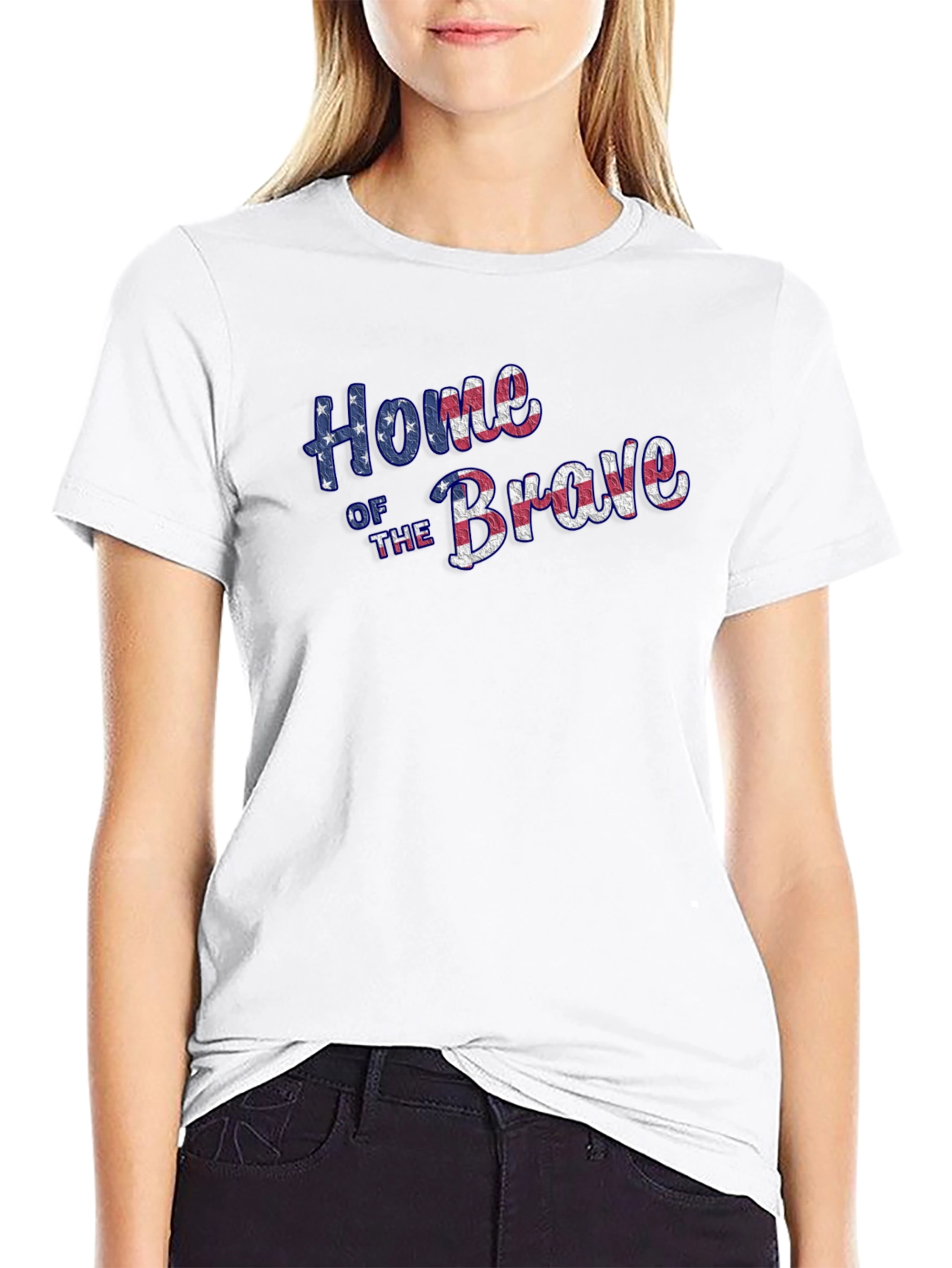 Home of the Brave Patriotic T-Shirt
