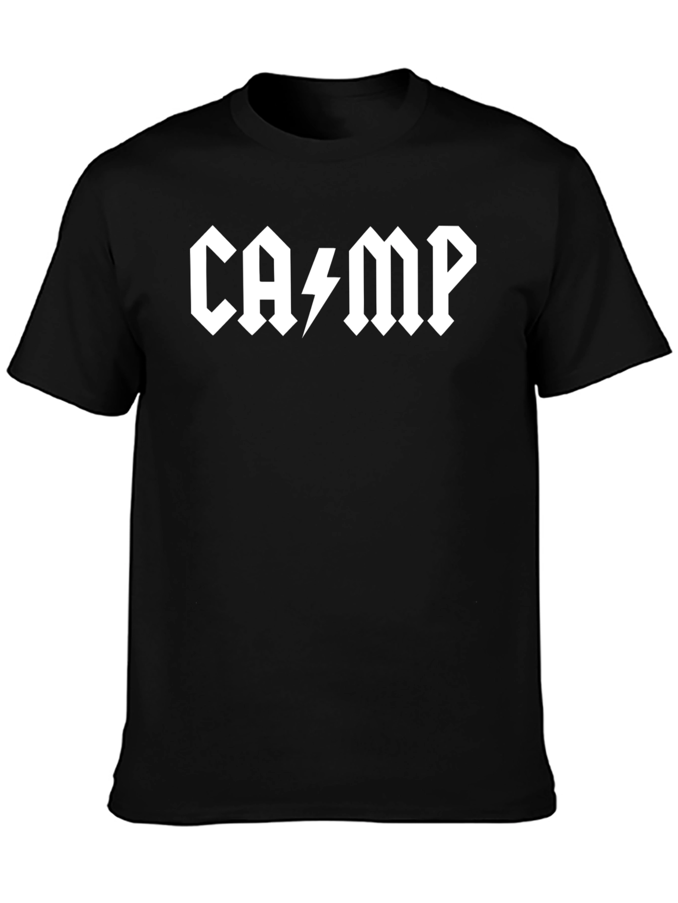 CAMP Rock Band Style Black T-Shirt