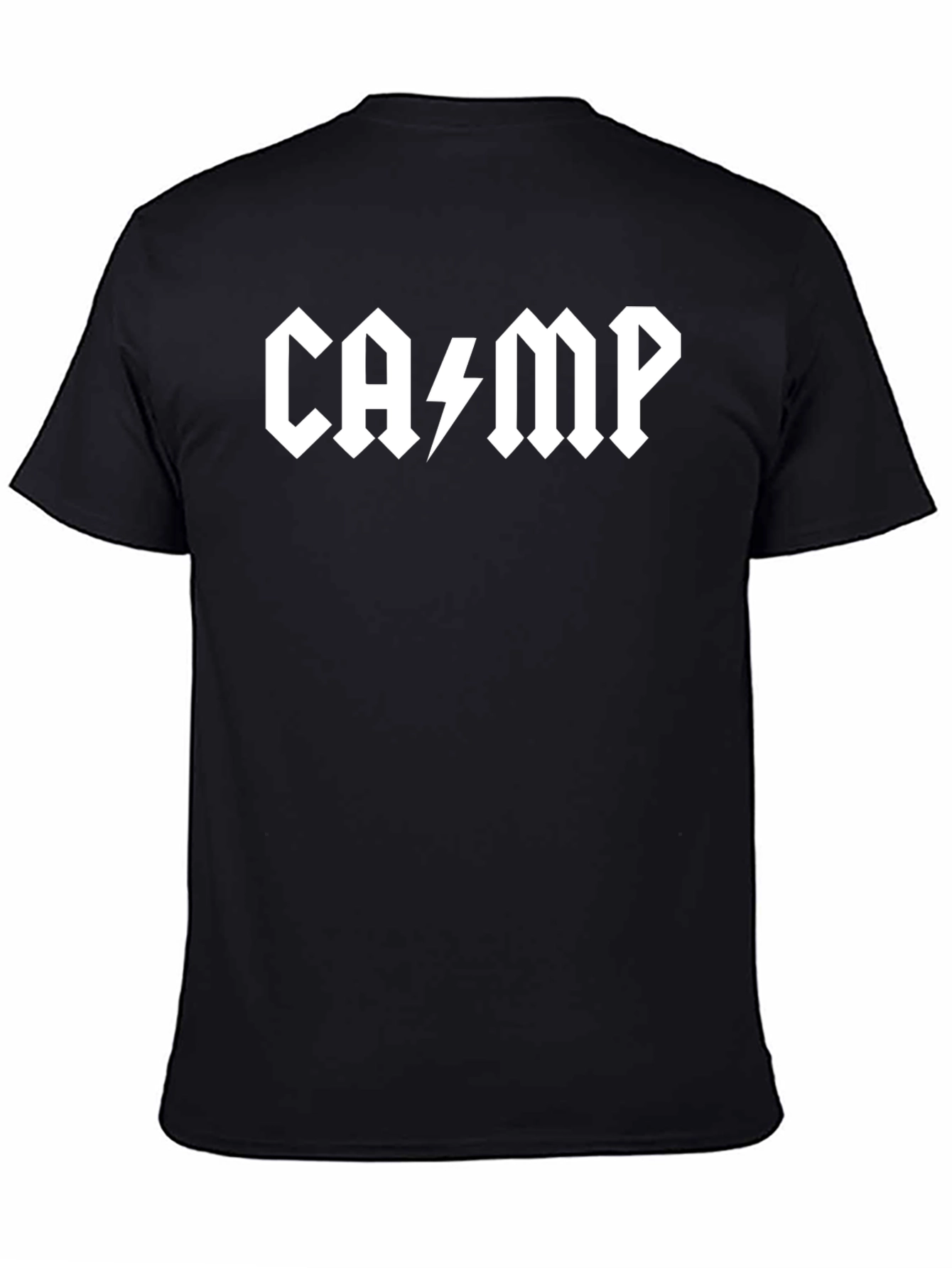CAMP Rock Band Style Black T-Shirt