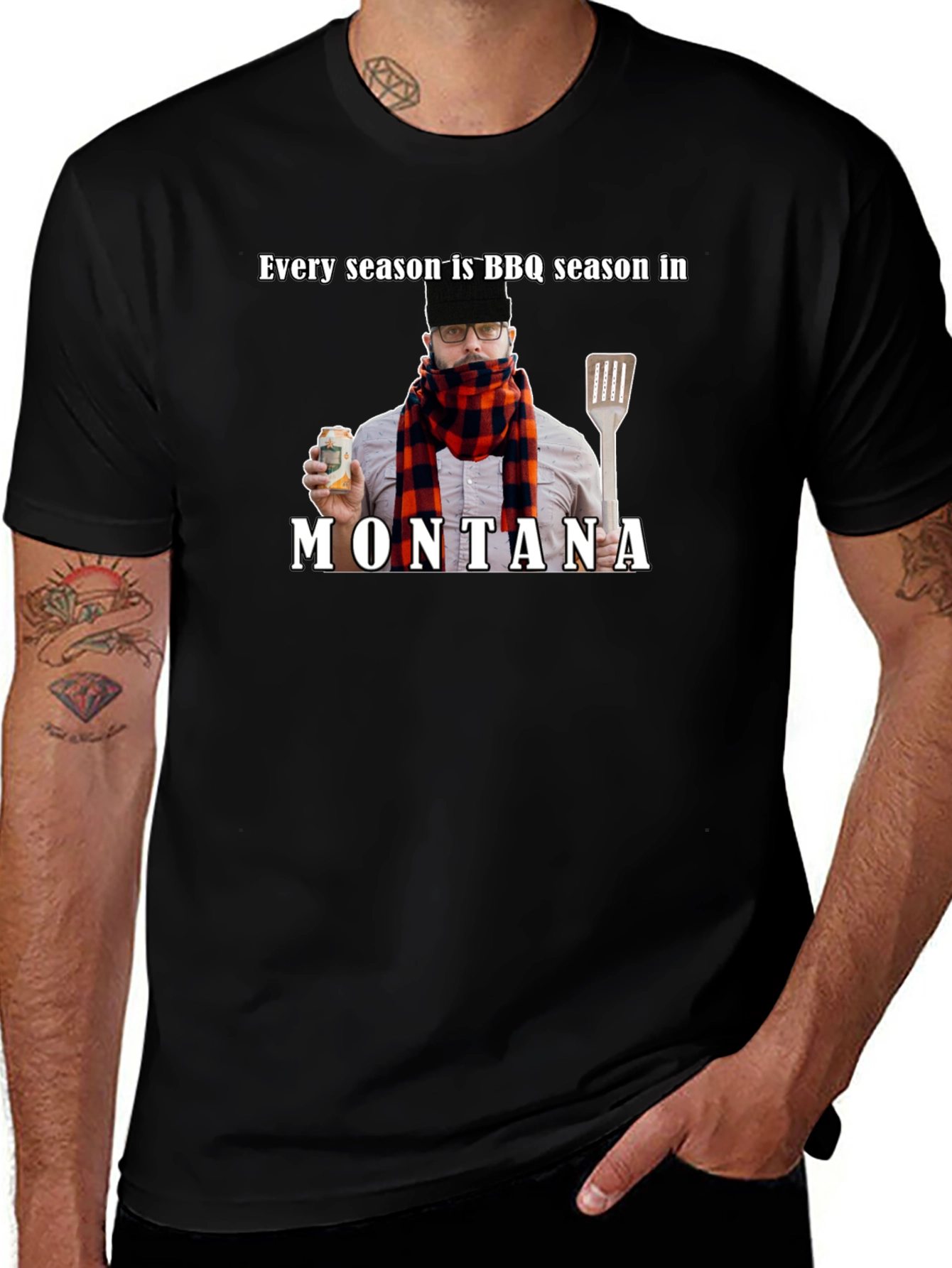 BBQ Season in Montana T-Shirt