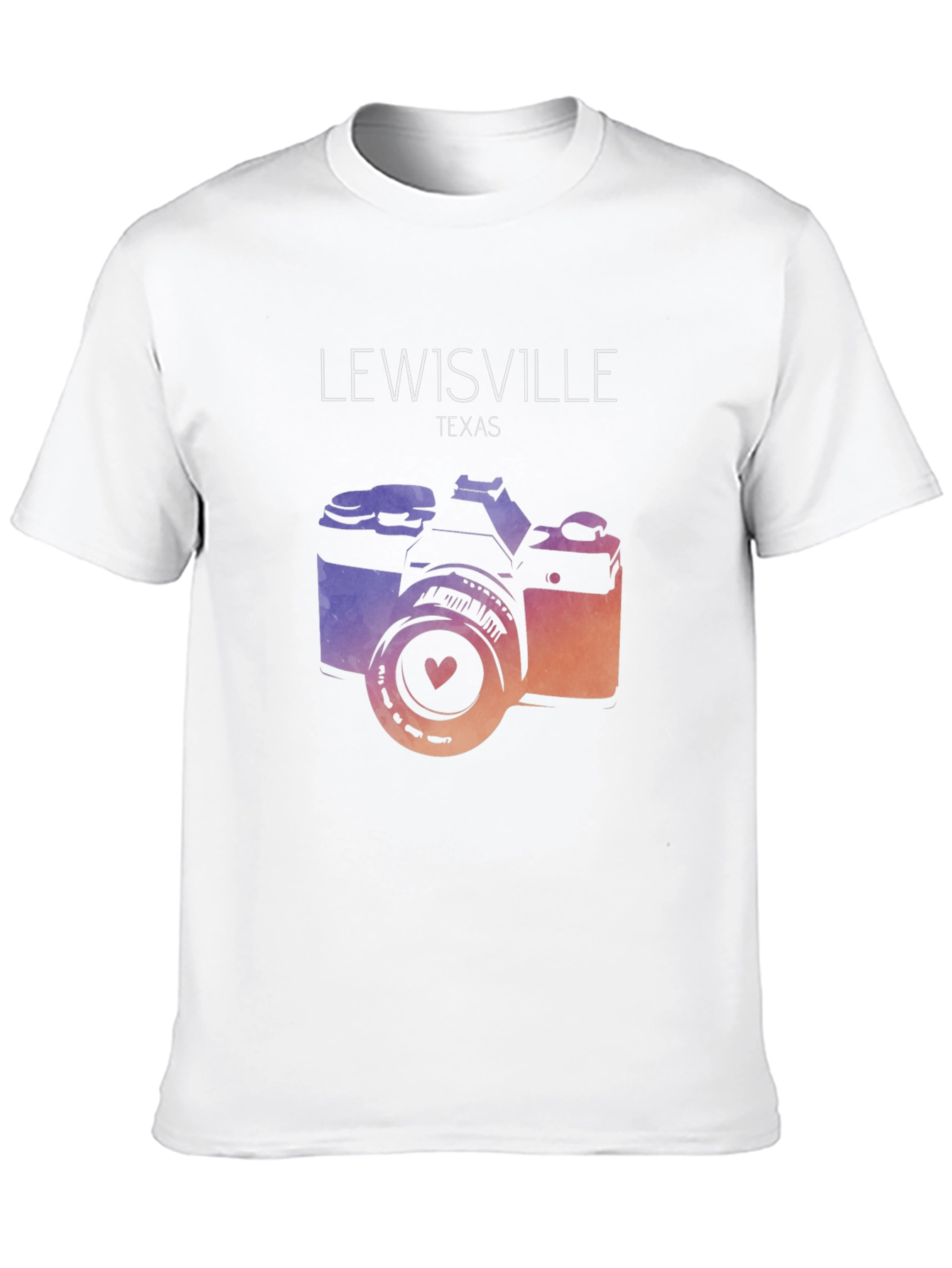 Lewisville Texas Camera Graphic Tee