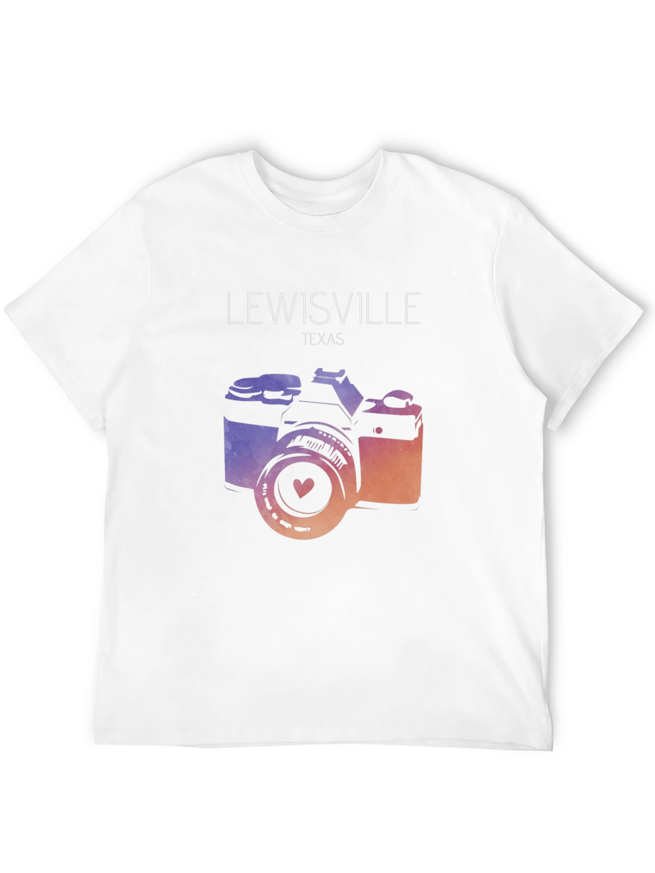 Lewisville Texas Camera Graphic Tee