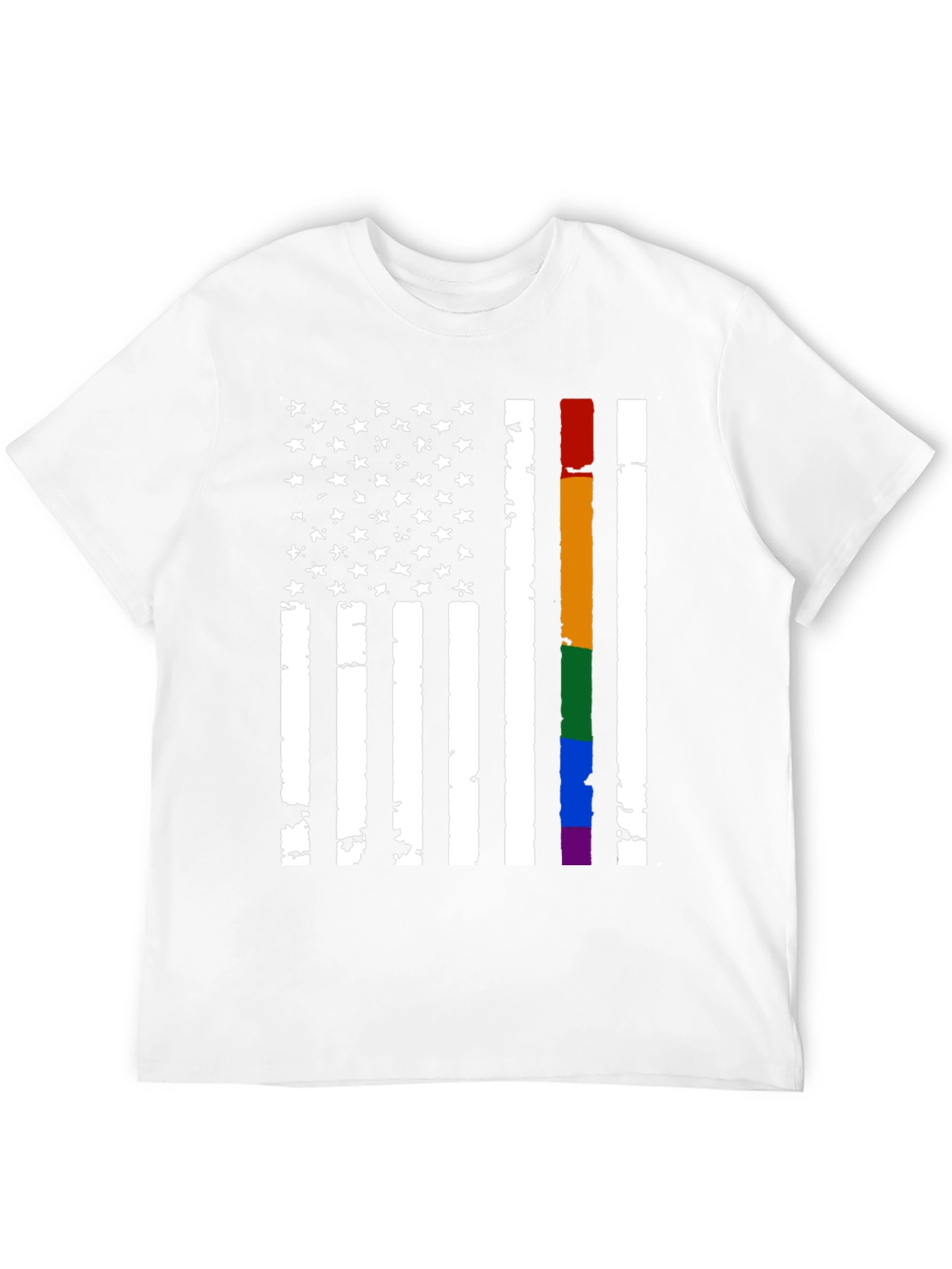 LGBT Pride American Flag T-Shirt