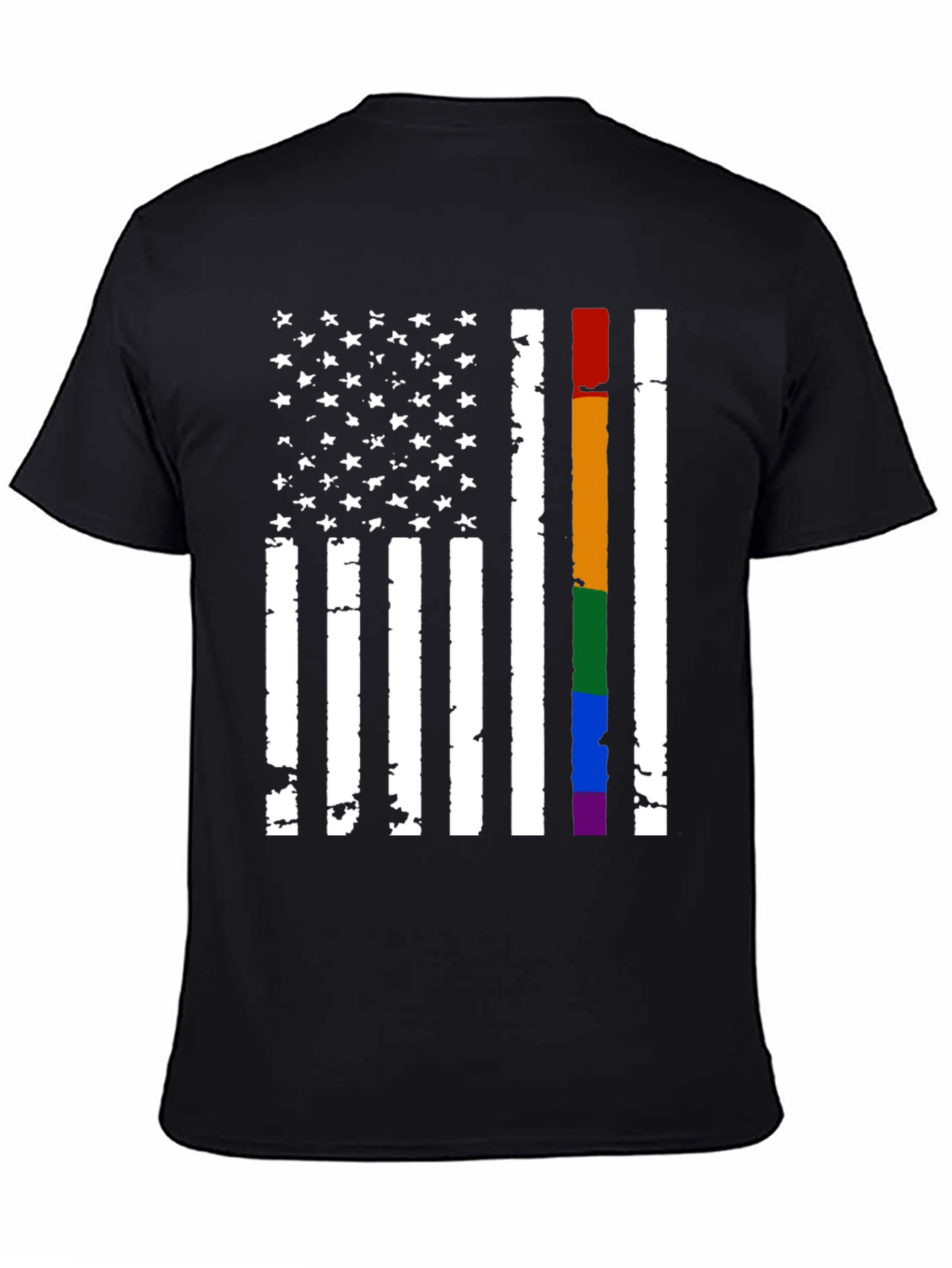 LGBT Pride American Flag T-Shirt