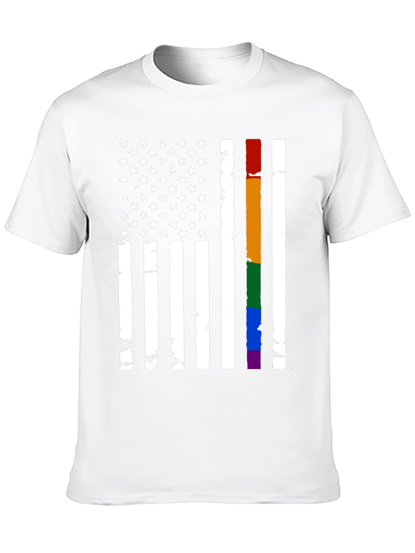 LGBT Pride American Flag T-Shirt