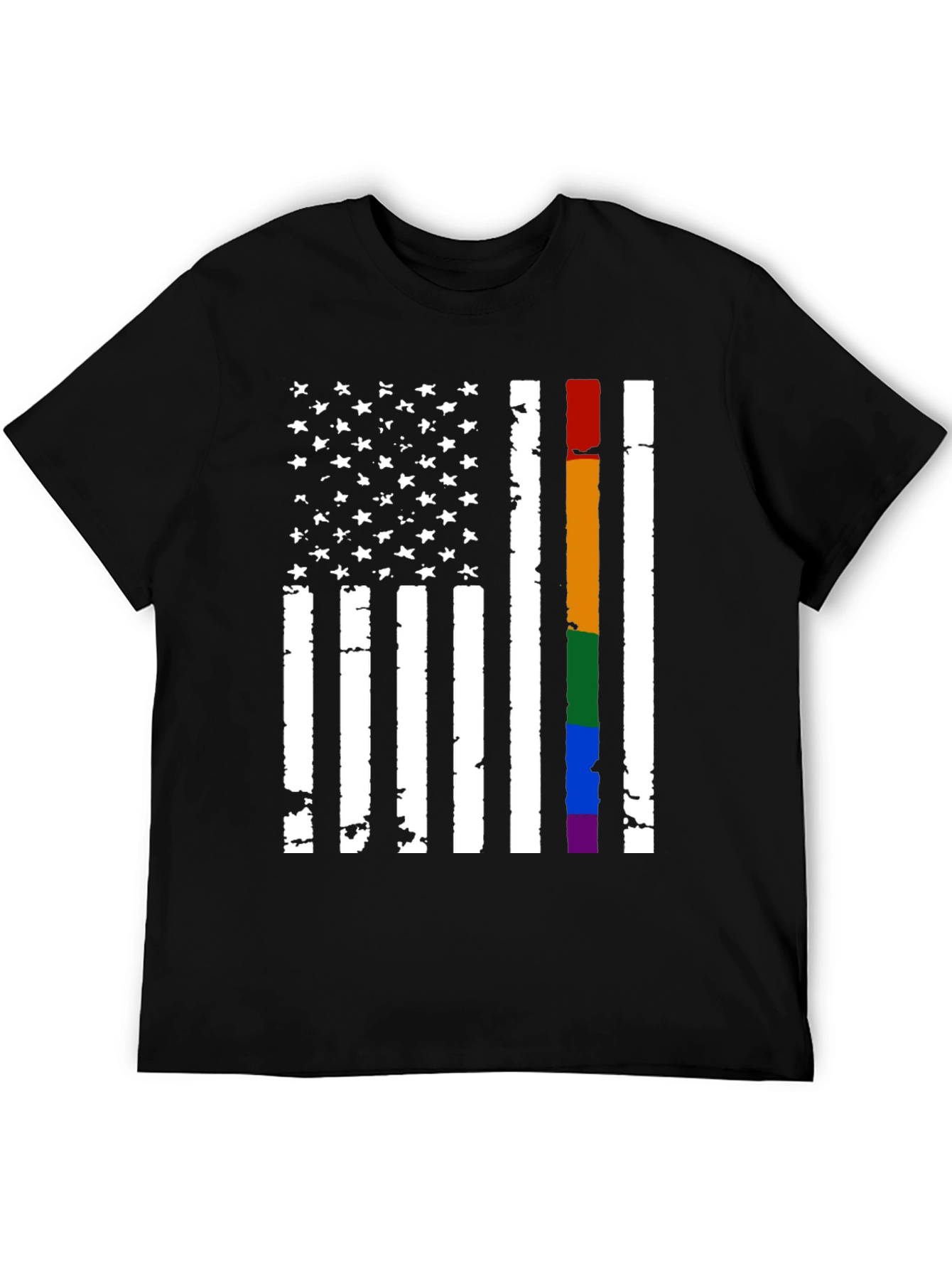 LGBT Pride American Flag T-Shirt