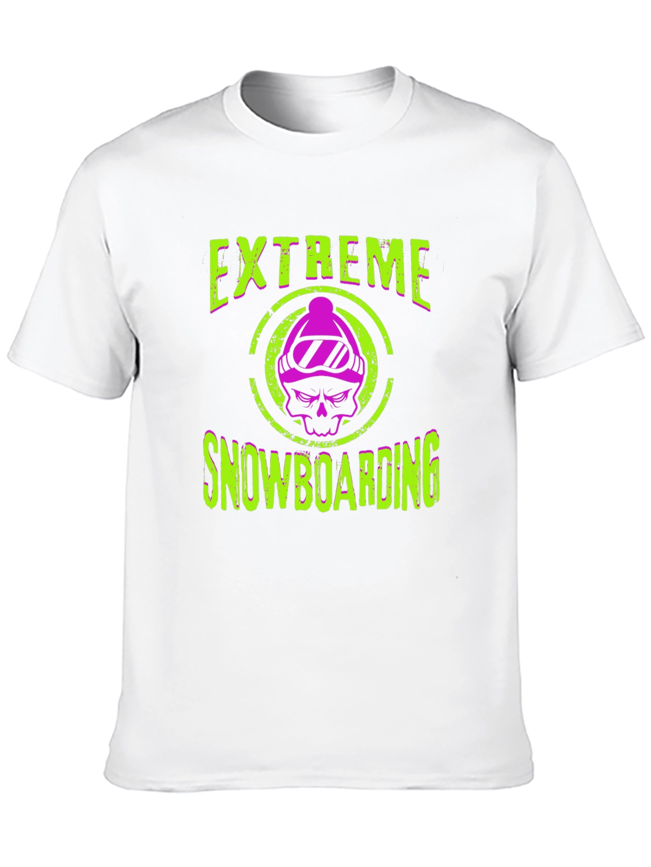 Extreme Snowboarding Graphic Tee - Black