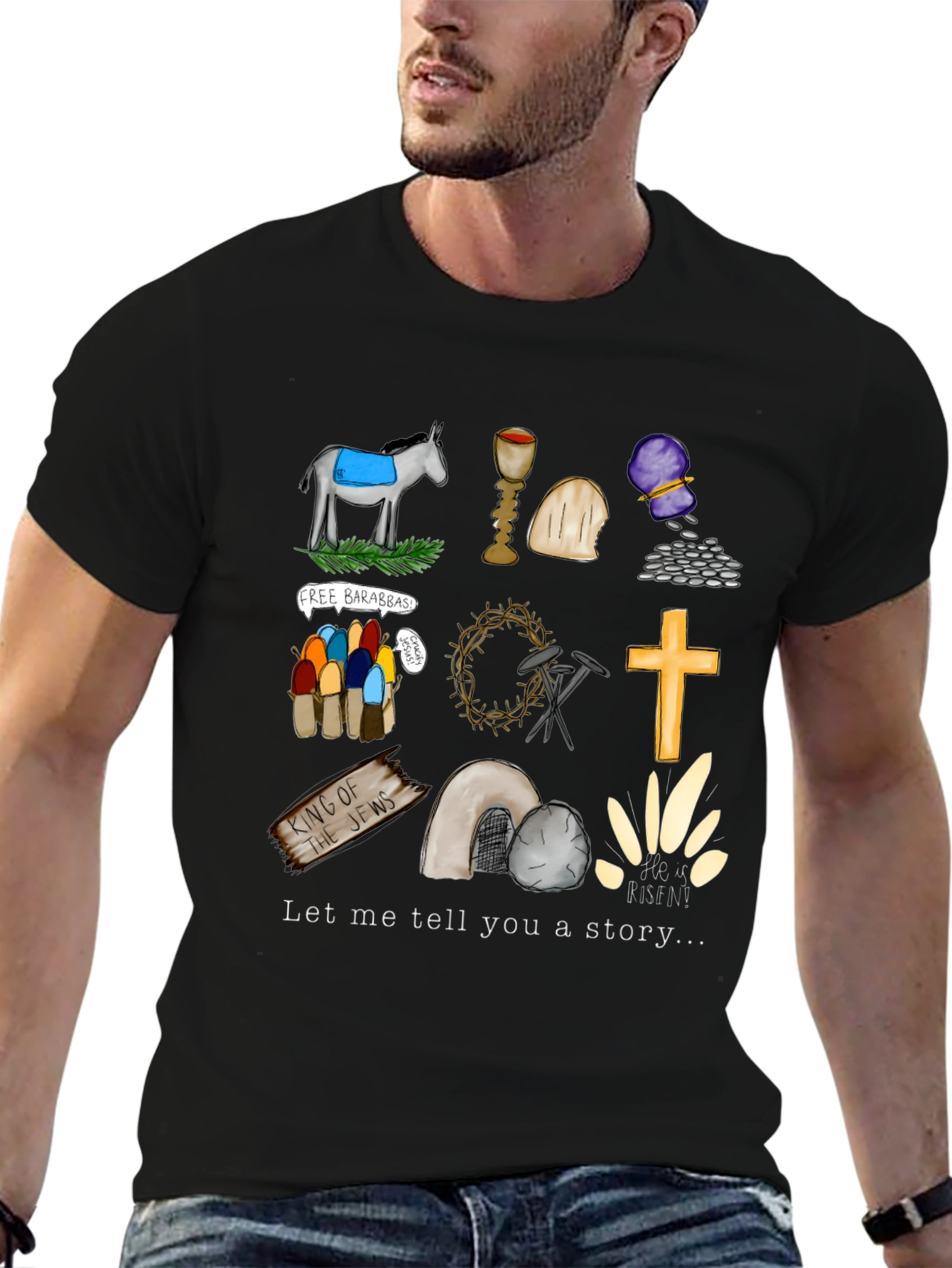 Easter Story T-Shirt - Christian Apparel