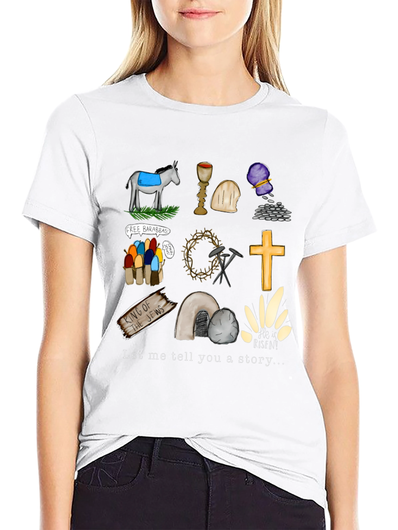 Easter Story T-Shirt - Christian Apparel