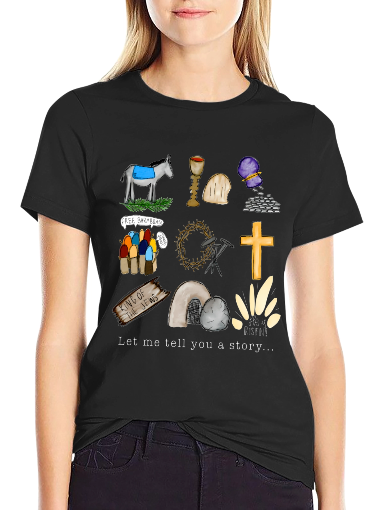 Easter Story T-Shirt - Christian Apparel