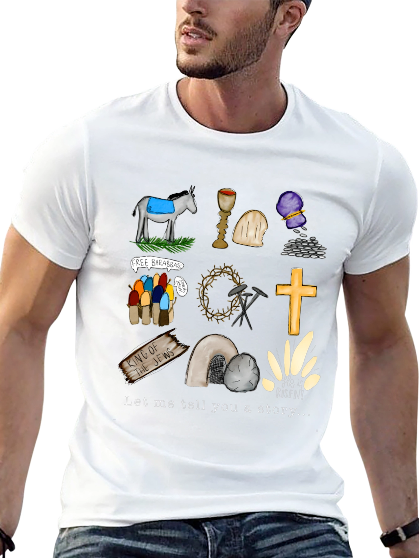 Easter Story T-Shirt - Christian Apparel