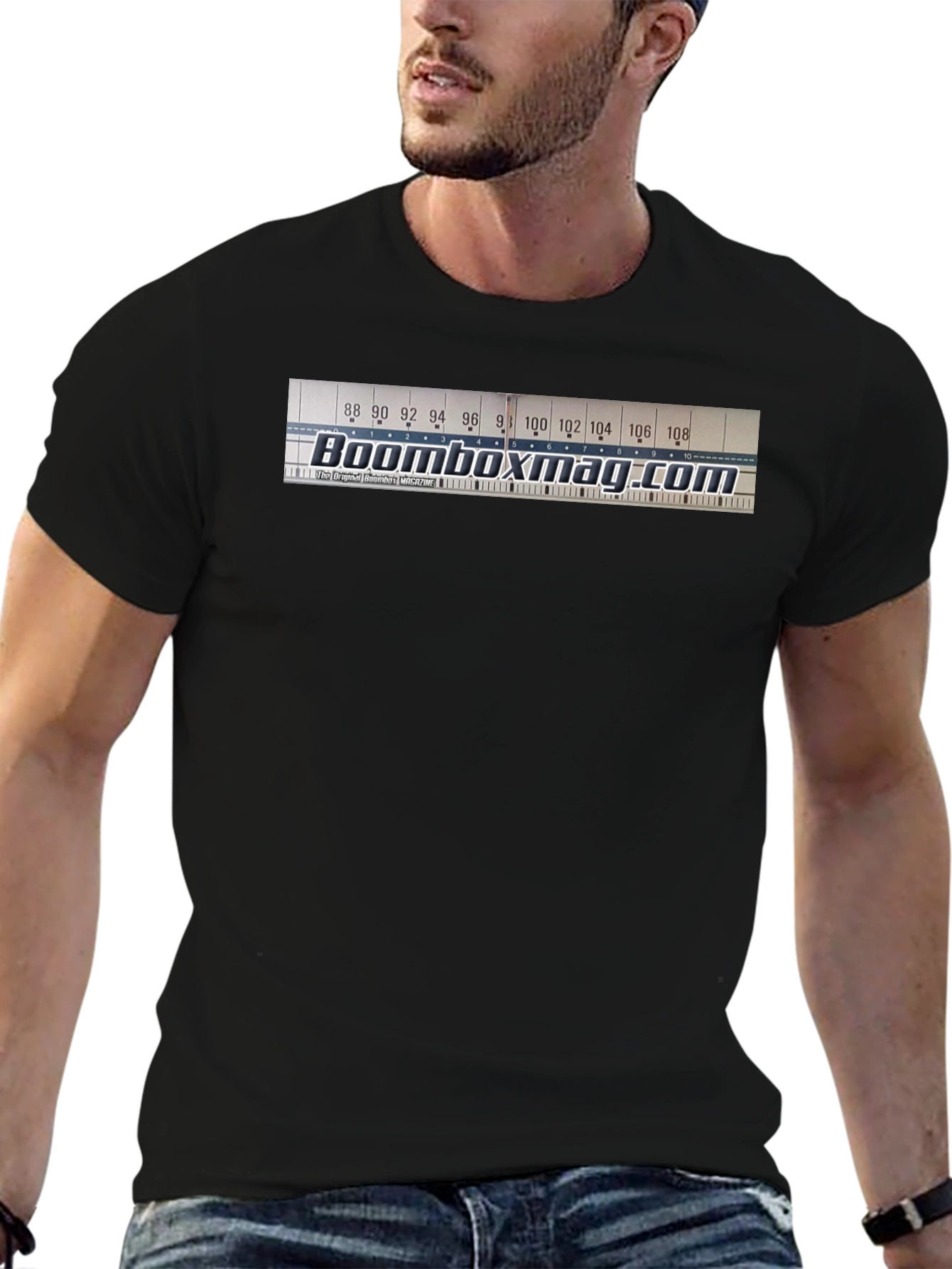 Boomboxmag.com Black T-Shirt
