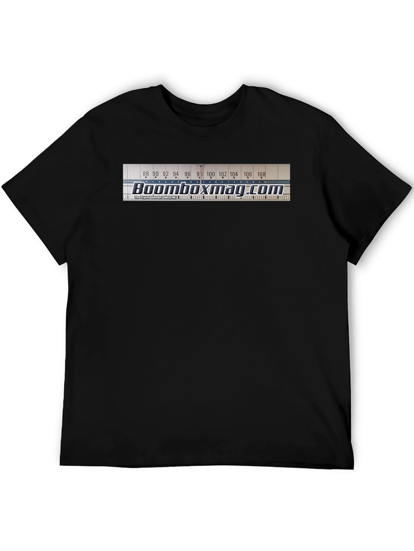 Boomboxmag.com Black T-Shirt
