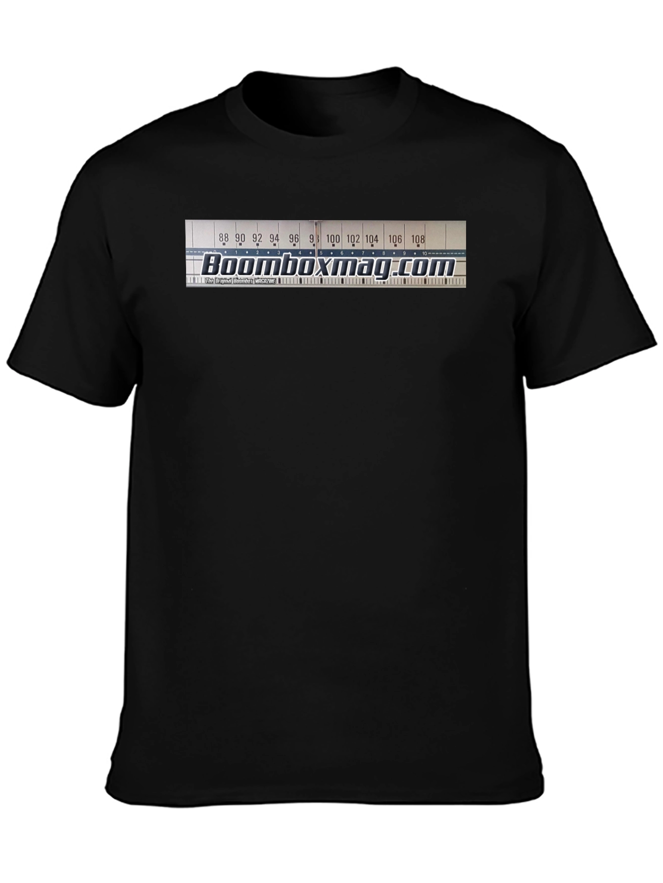Boomboxmag.com Black T-Shirt
