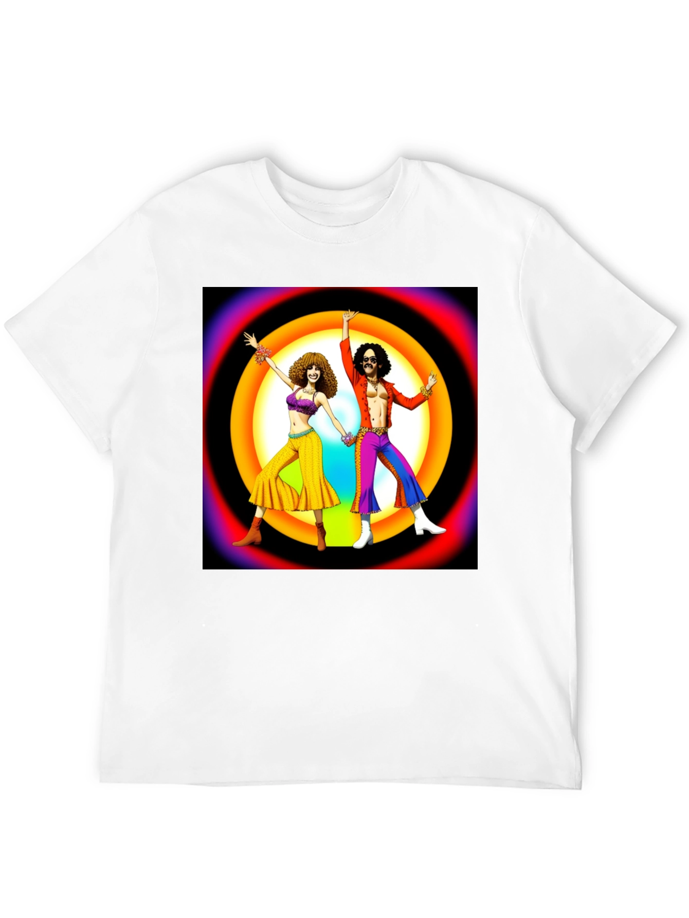 Retro Groovy Disco T-Shirt