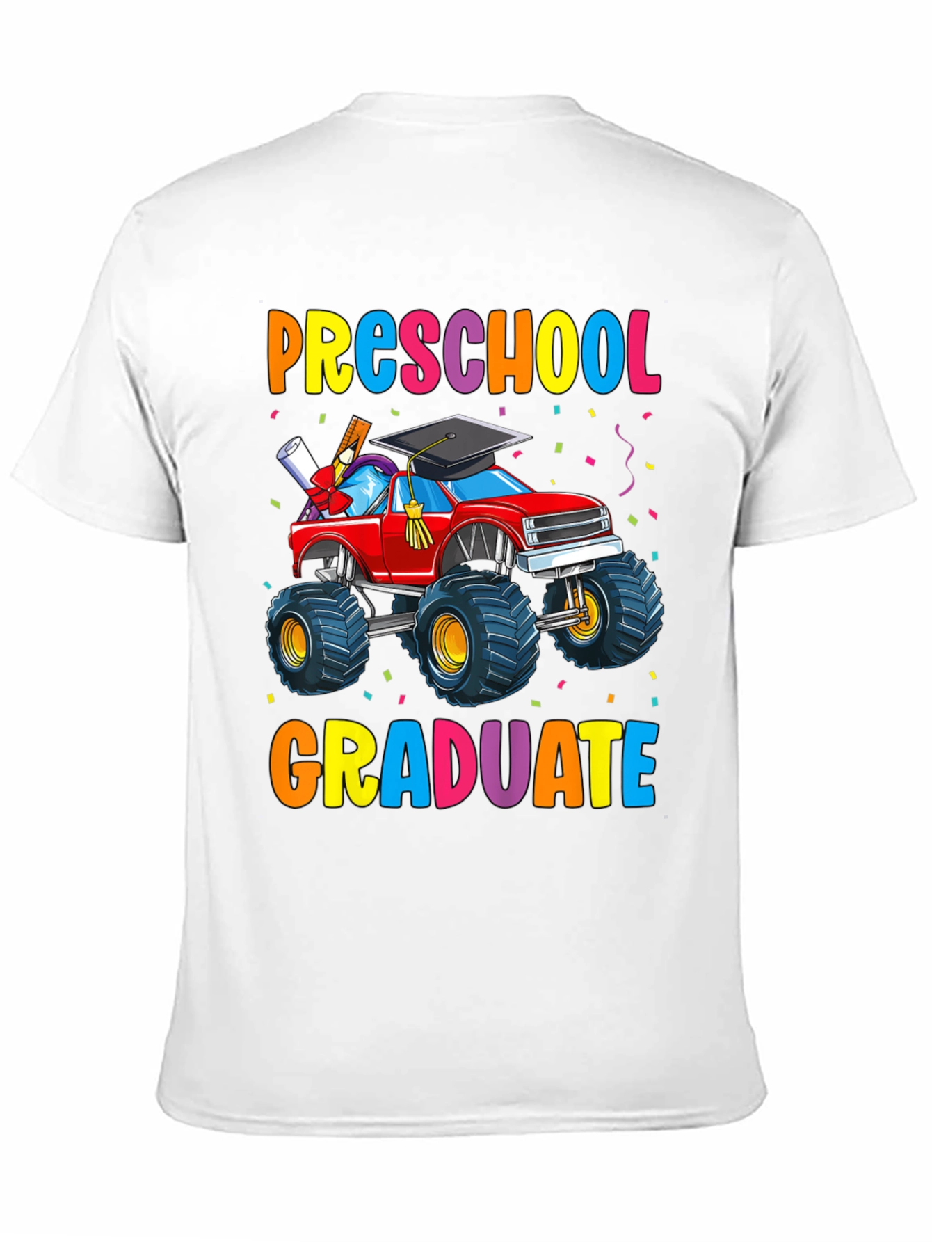 Preschool Graduate Monster Truck T-Shirt
