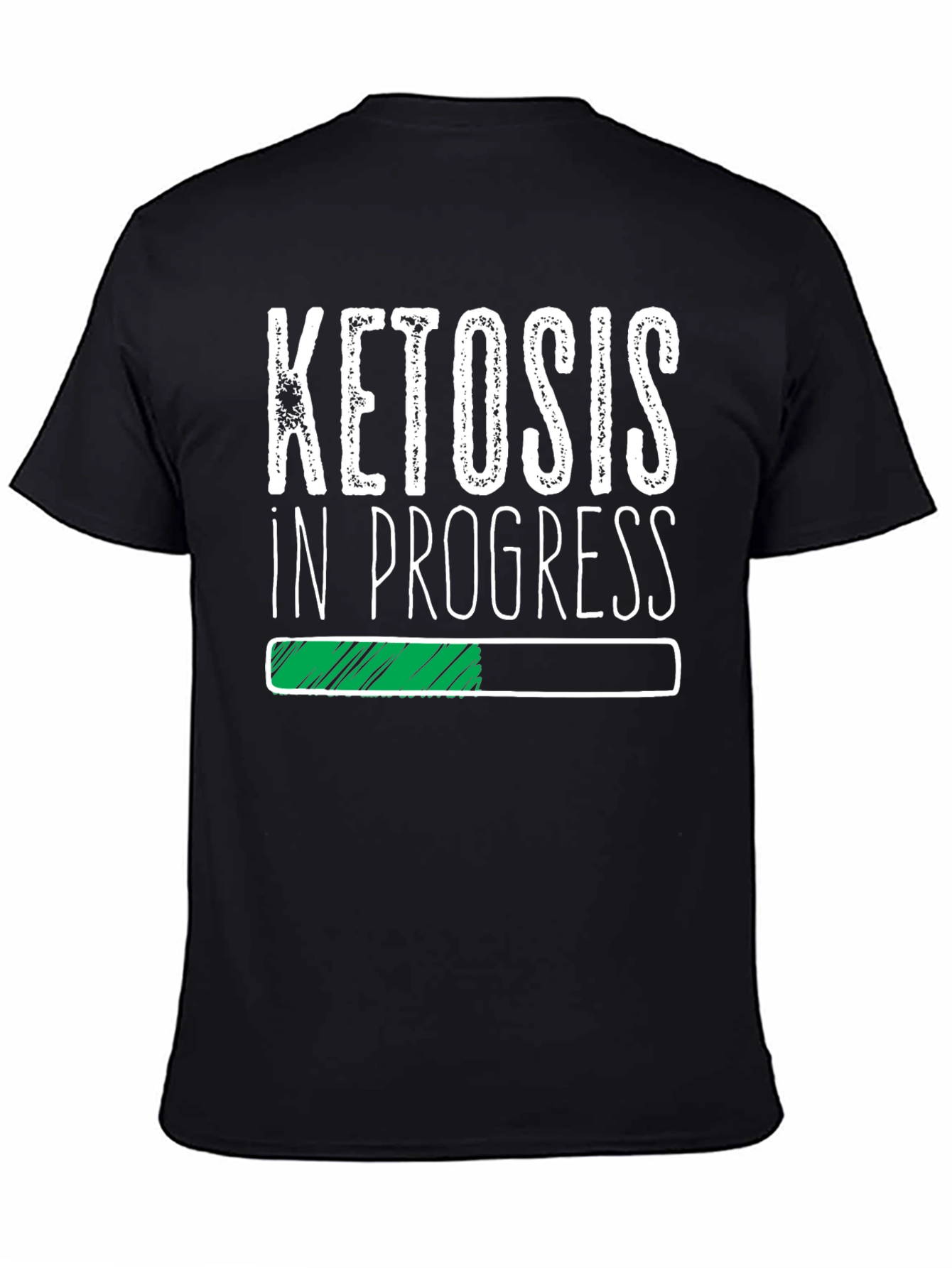Ketosis in Progress T-Shirt - Black