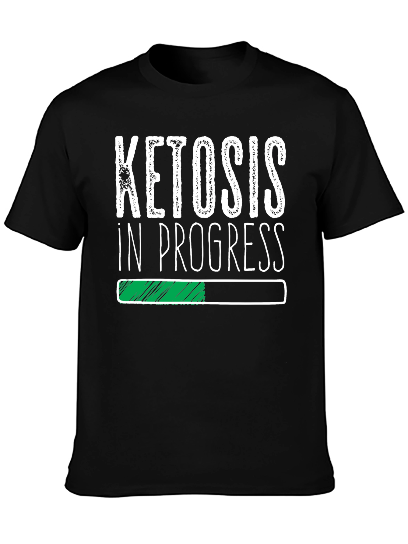 Ketosis in Progress T-Shirt - Black