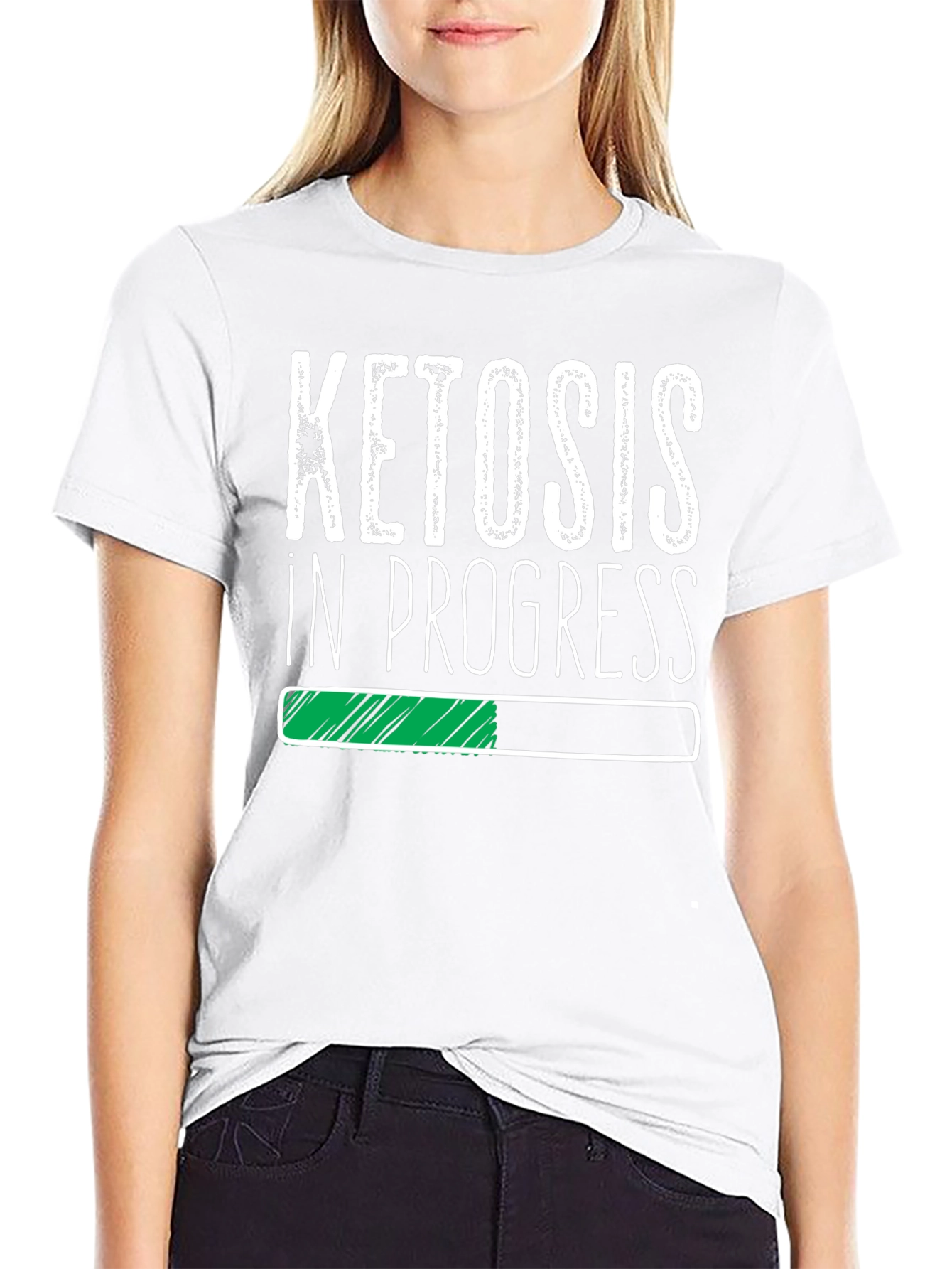 Ketosis in Progress T-Shirt - Black