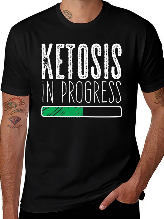 Ketosis in Progress T-Shirt - Black