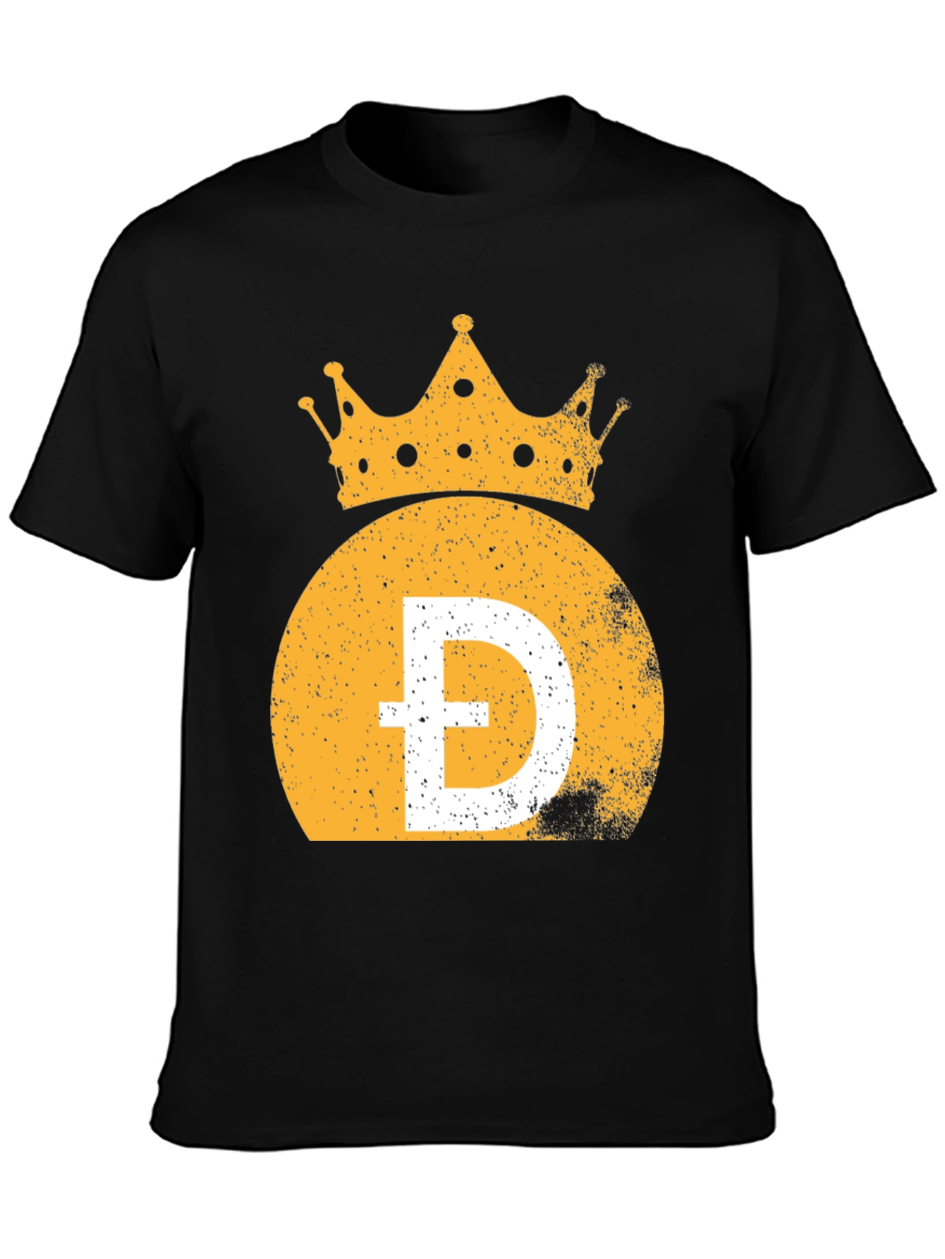 Doge King T-Shirt - Black Crypto Tee