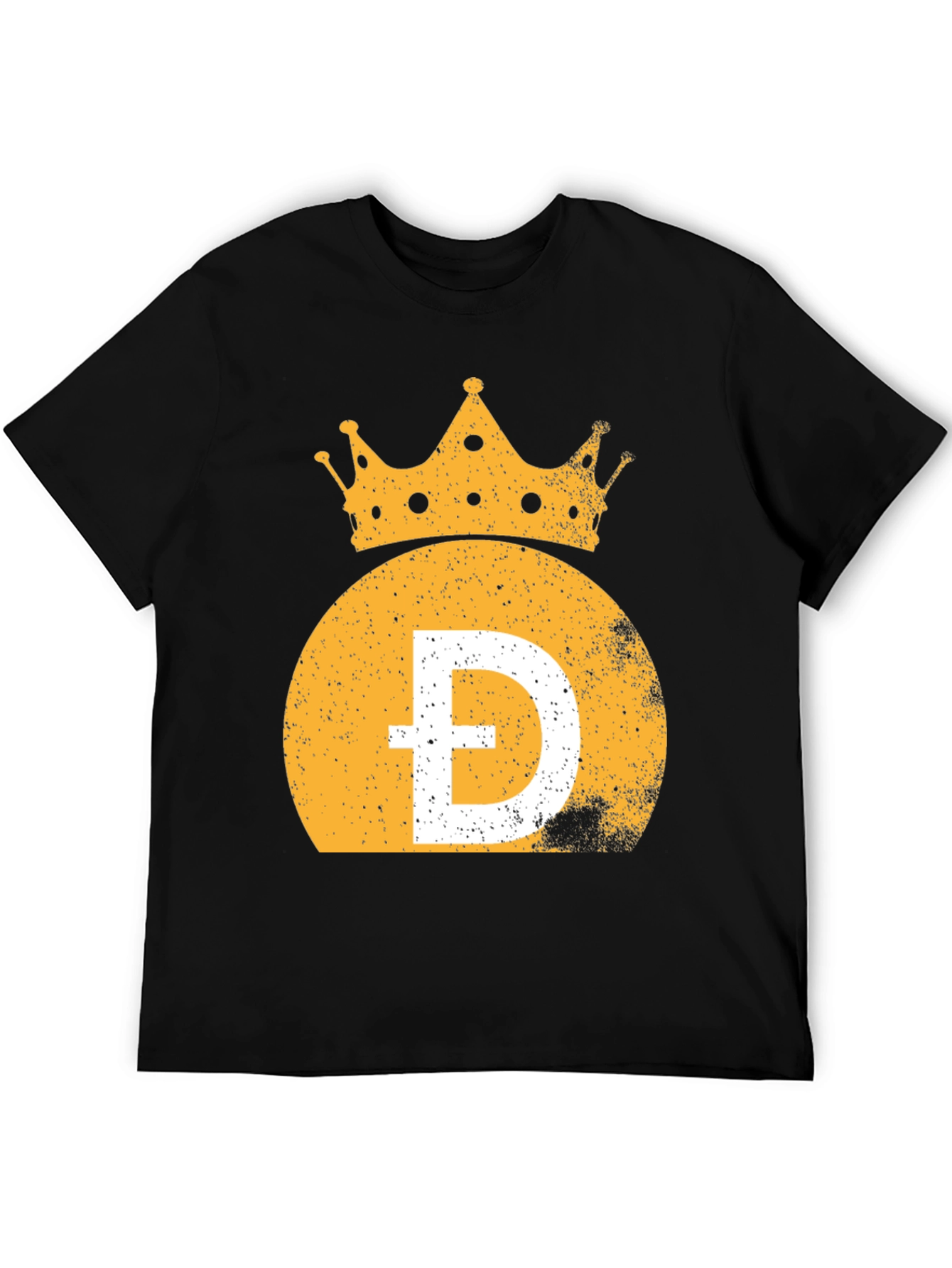 Doge King T-Shirt - Black Crypto Tee