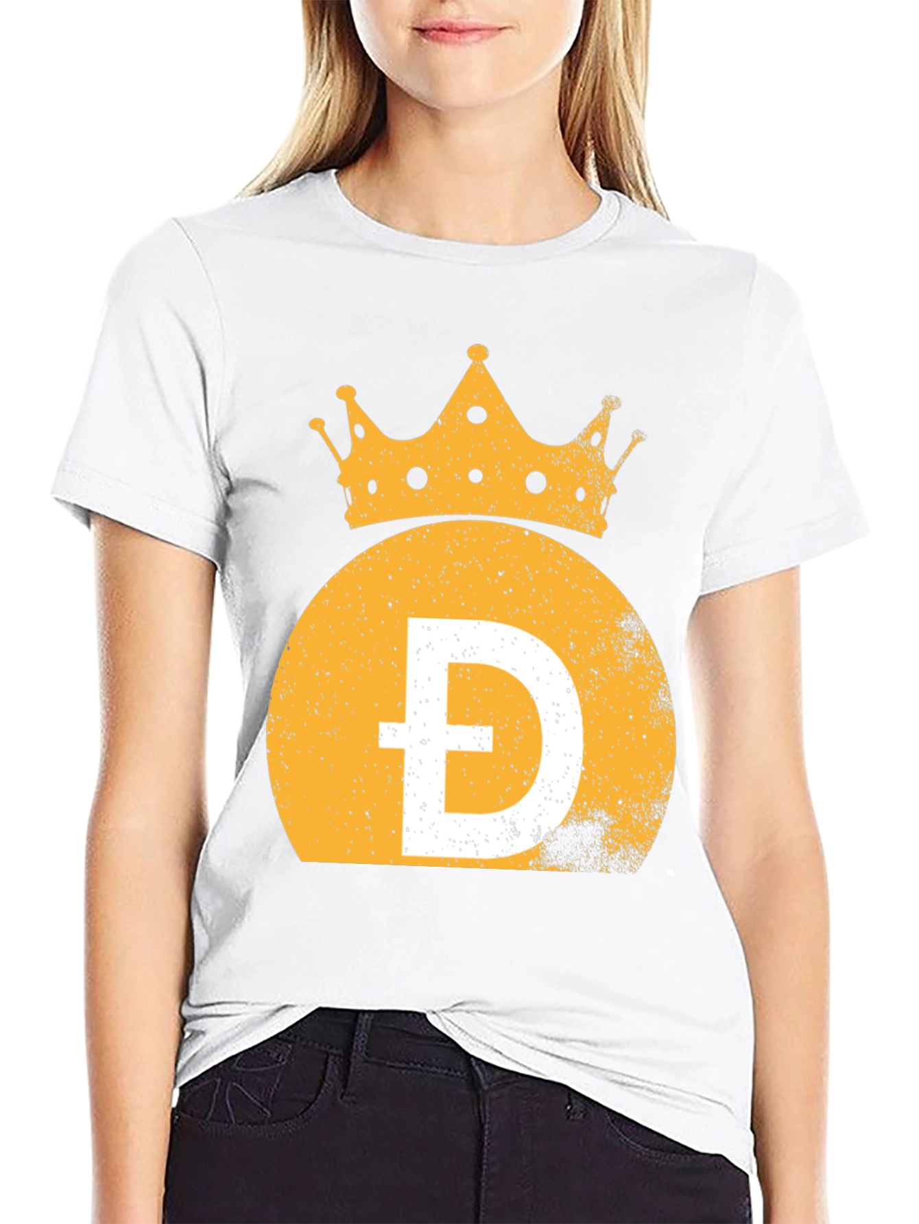 Doge King T-Shirt - Black Crypto Tee