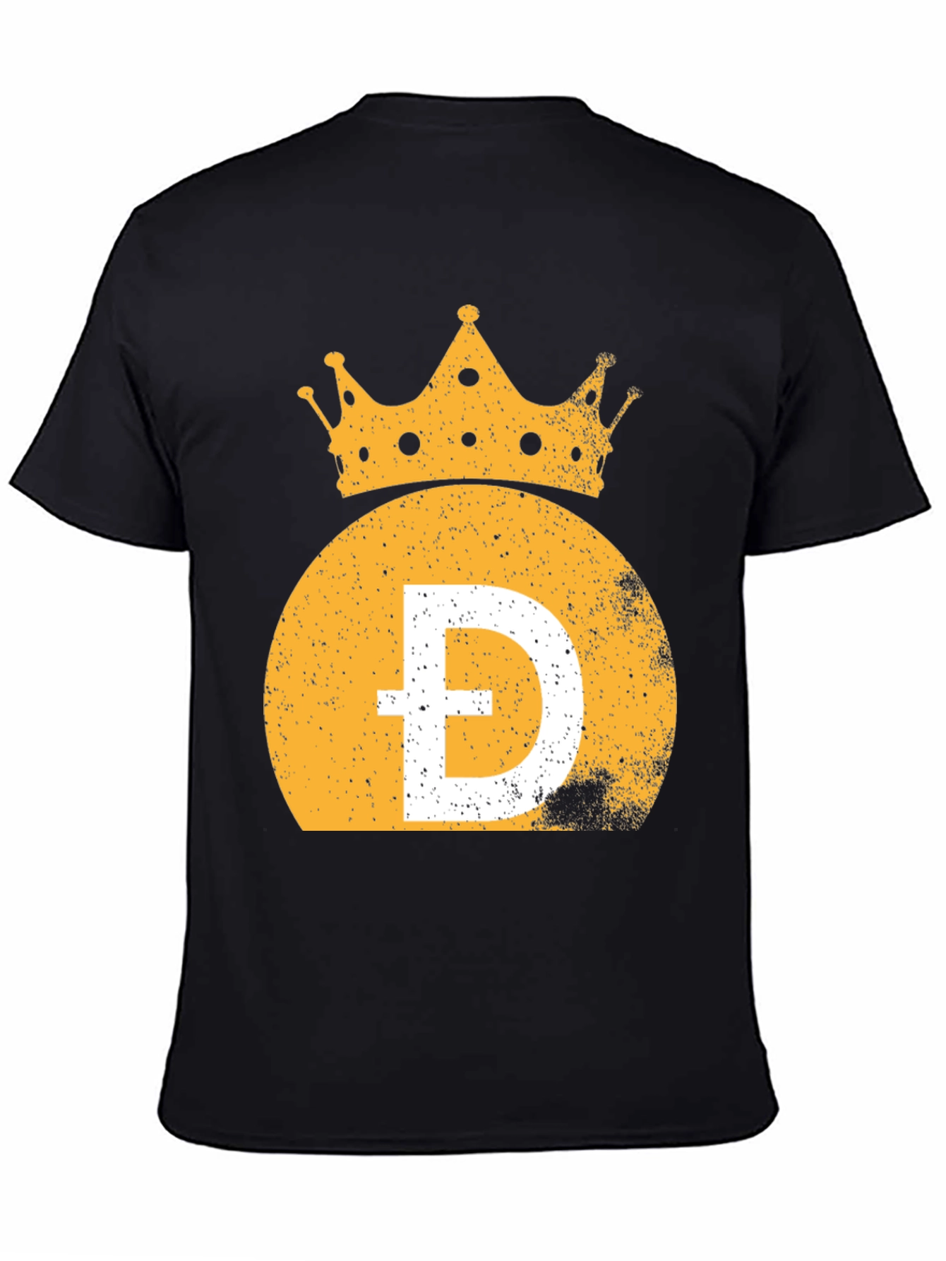 Doge King T-Shirt - Black Crypto Tee