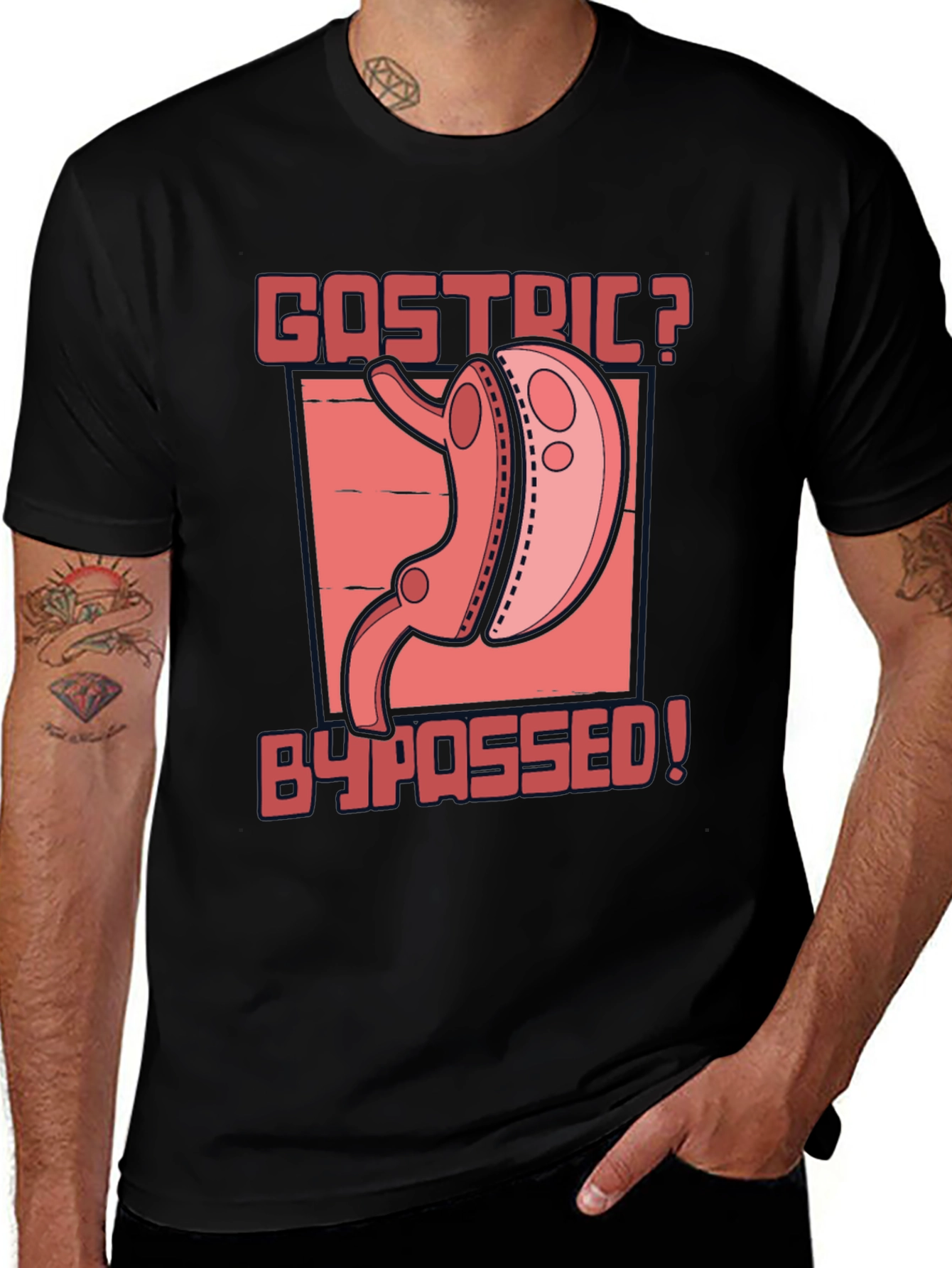 Gastric Bypassed Graphic T-Shirt