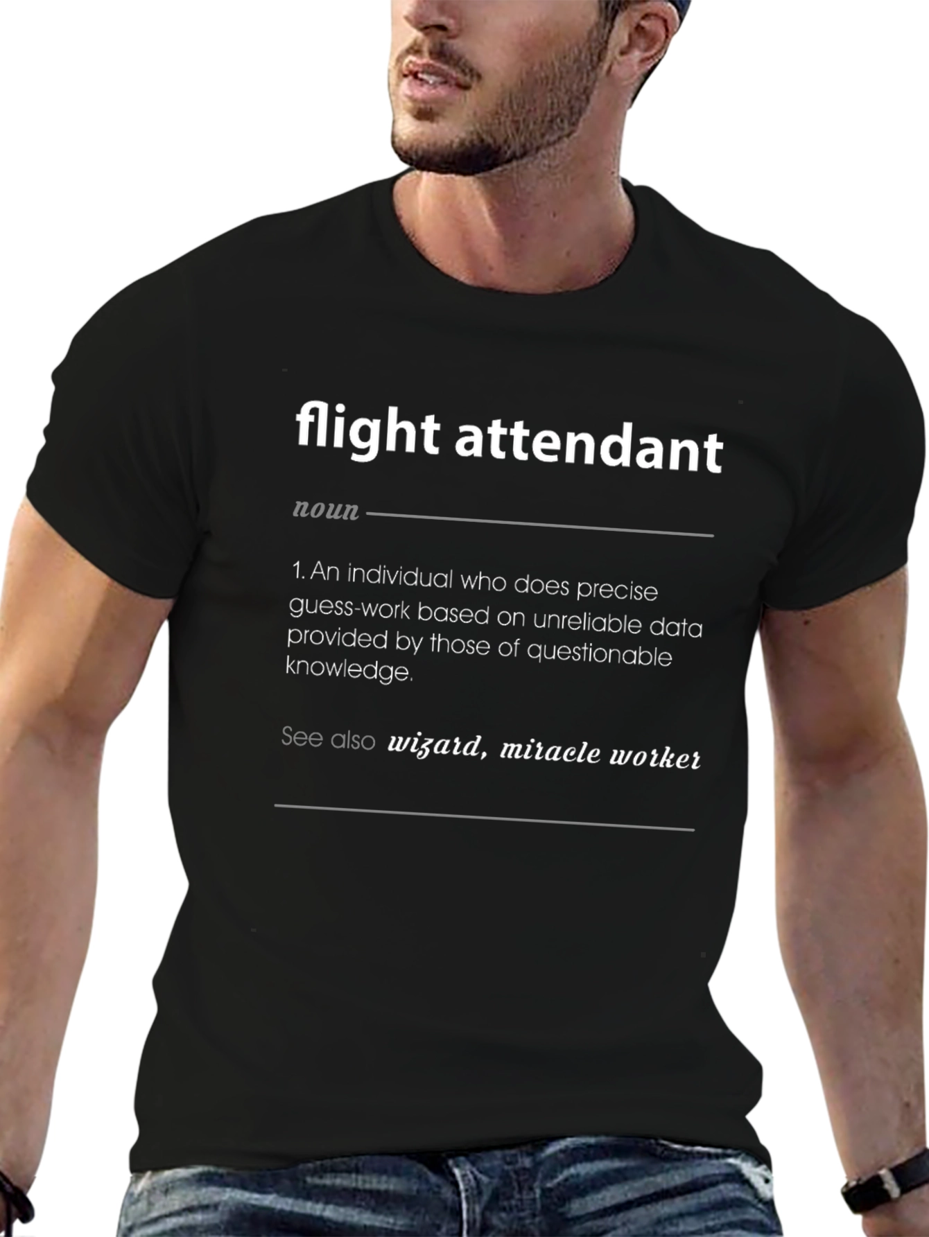 Flight Attendant Definition T-Shirt