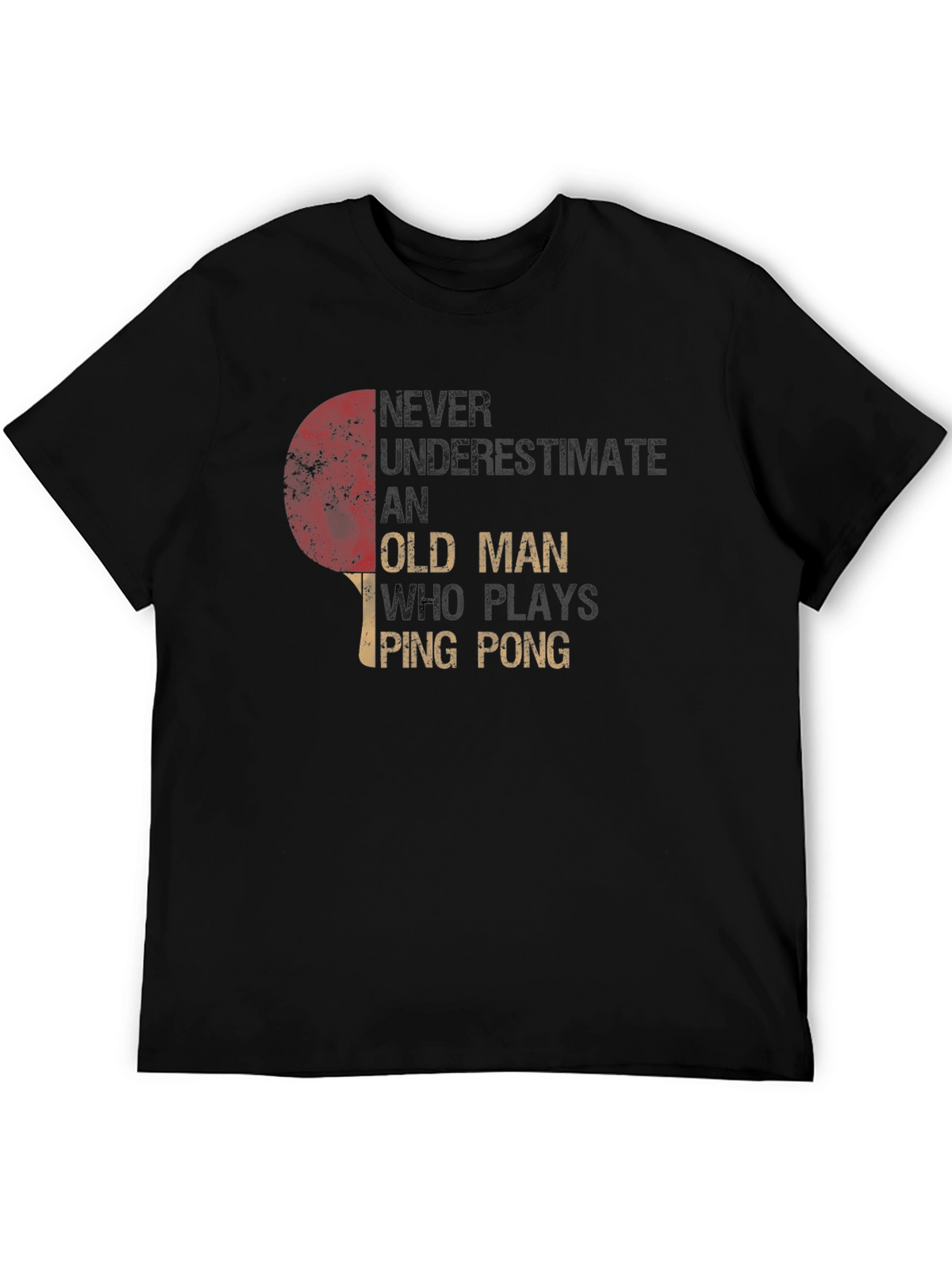 Ping Pong Old Man T-Shirt