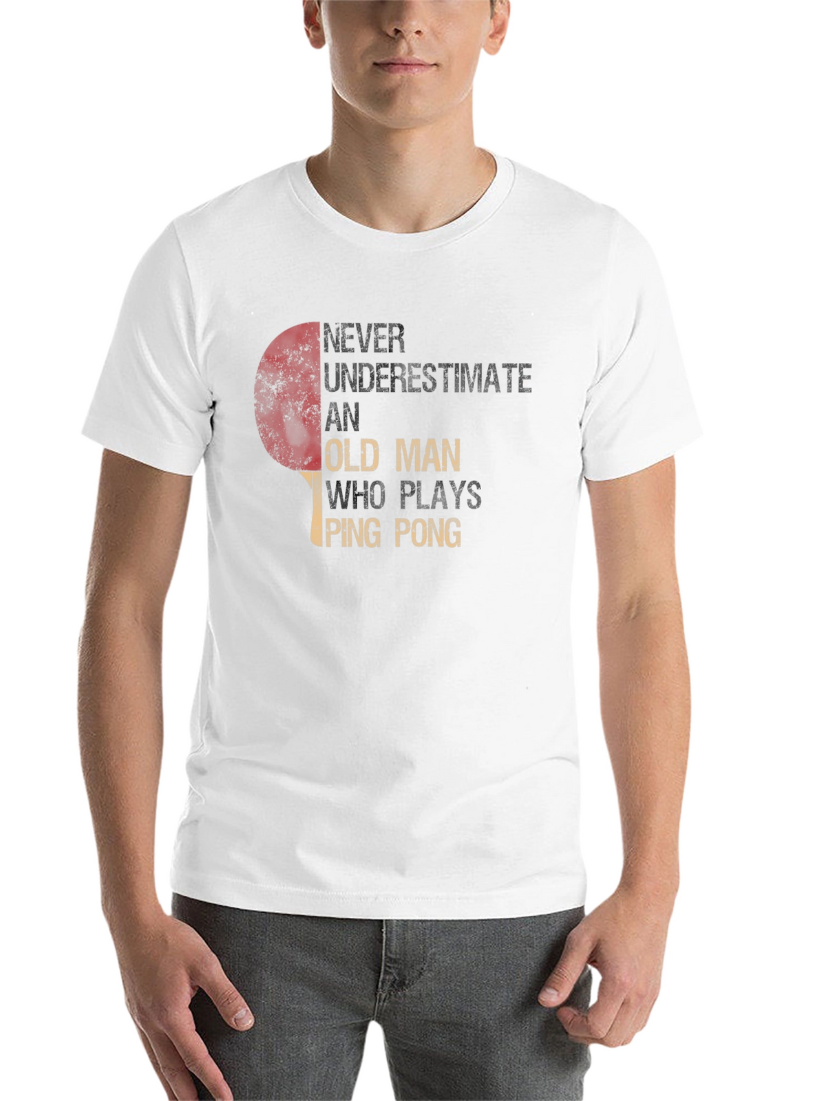 Ping Pong Old Man T-Shirt