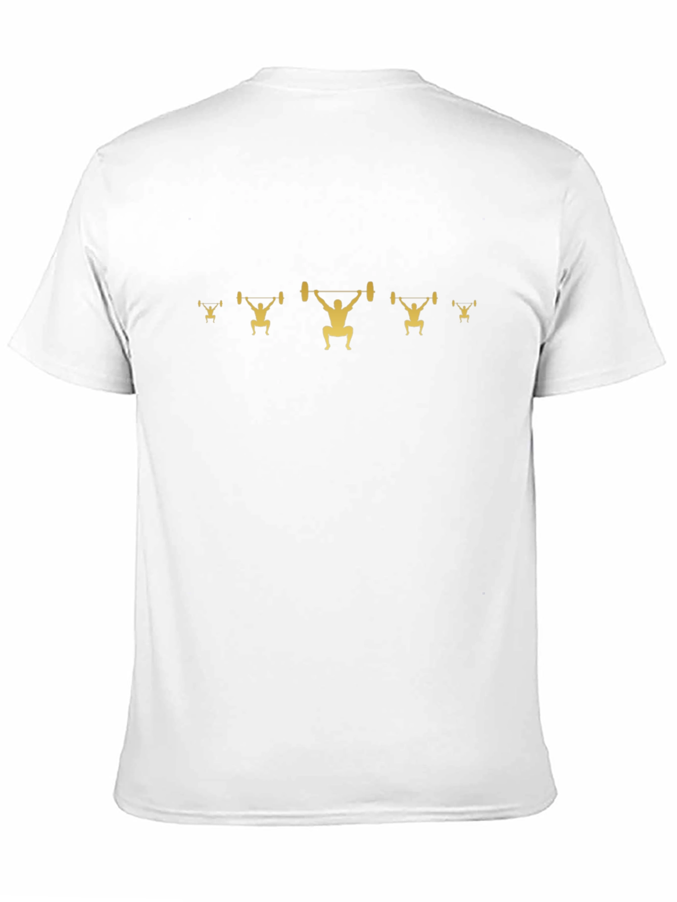 Weightlifting Squats Graphic Tee - Black Cotton T-Shirt