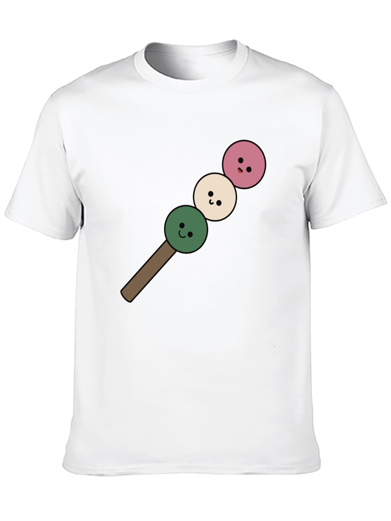 Cute Dango T-Shirt - Japanese Mochi on a Stick