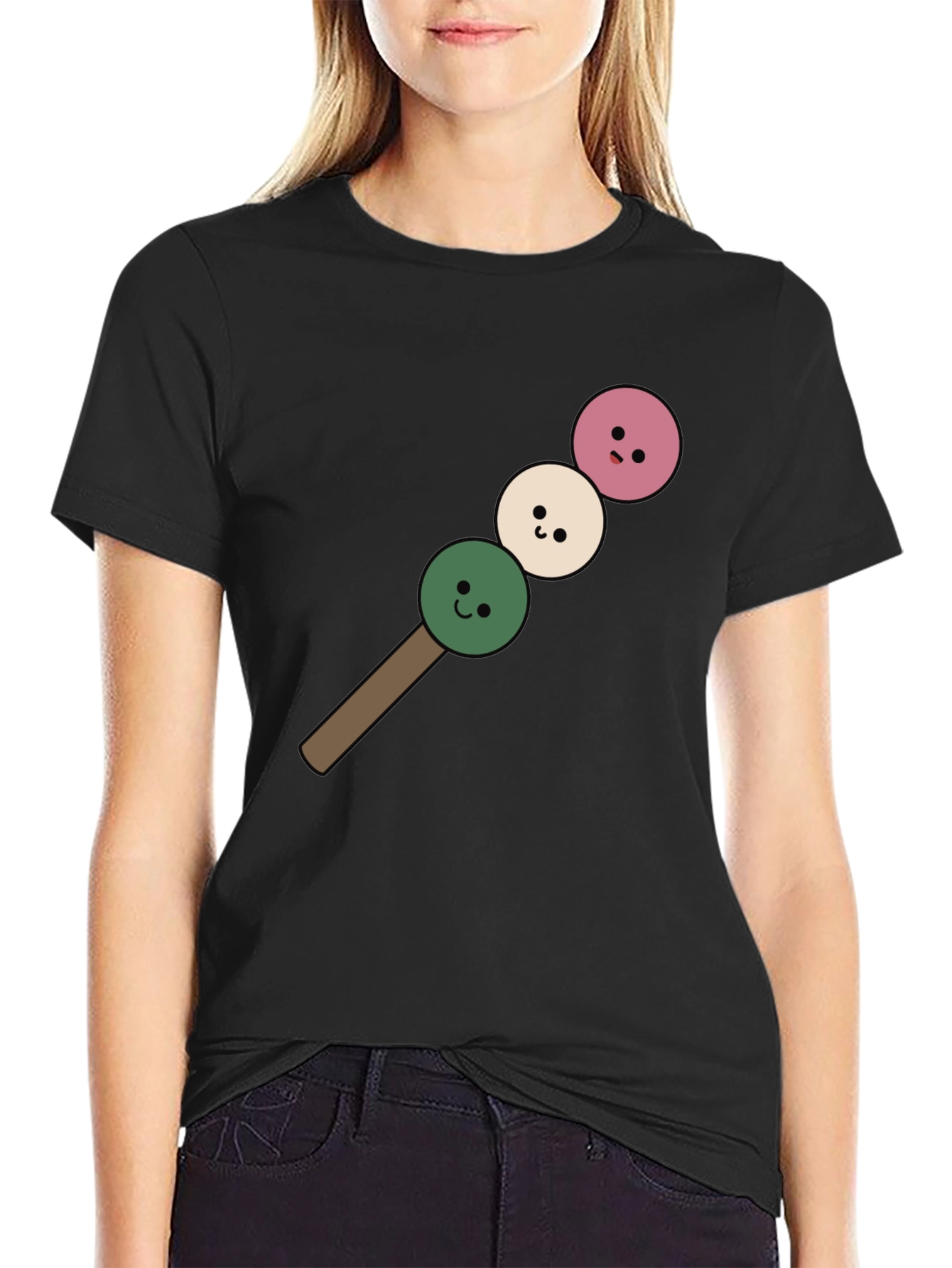 Cute Dango T-Shirt - Japanese Mochi on a Stick