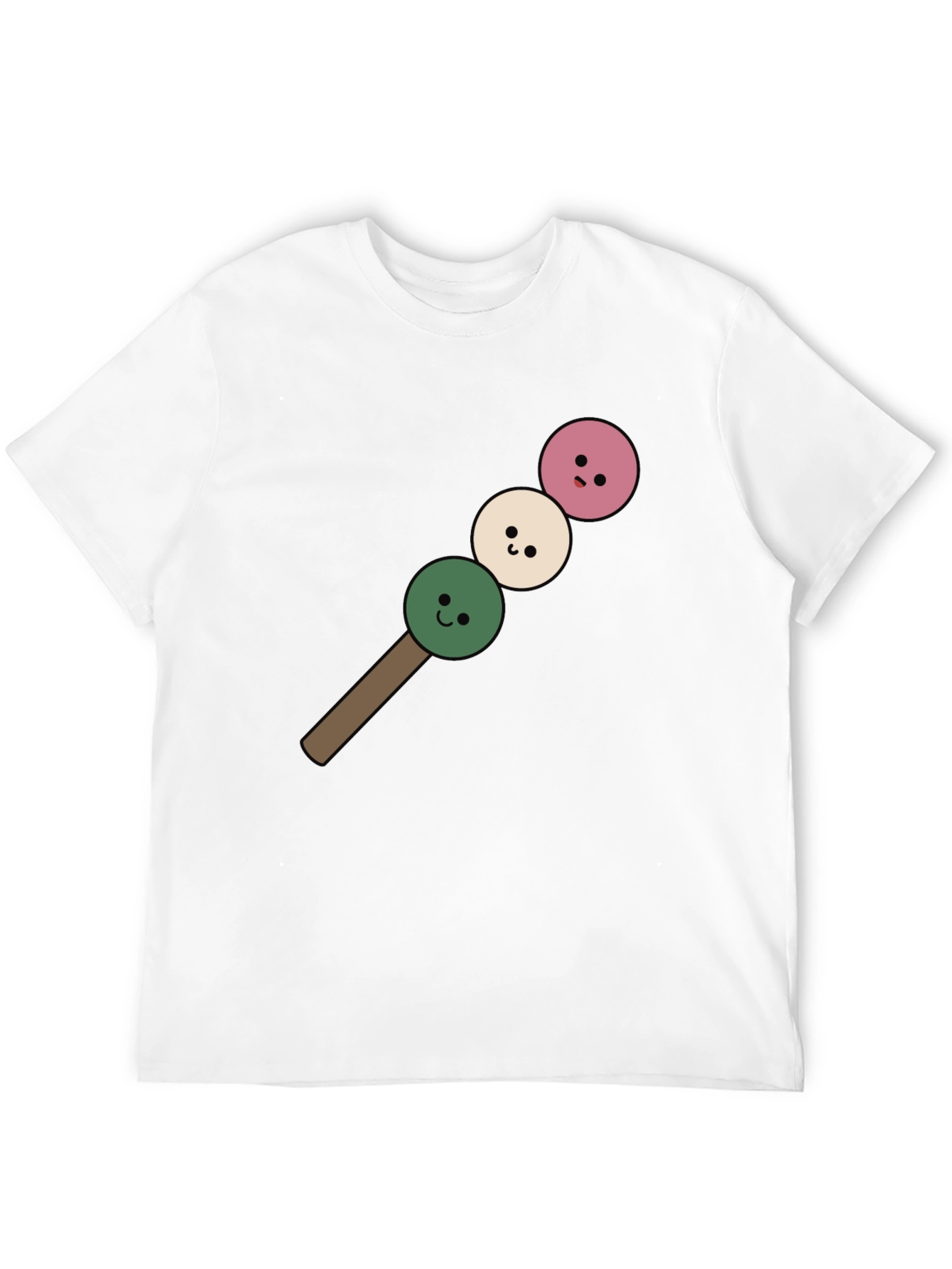 Cute Dango T-Shirt - Japanese Mochi on a Stick