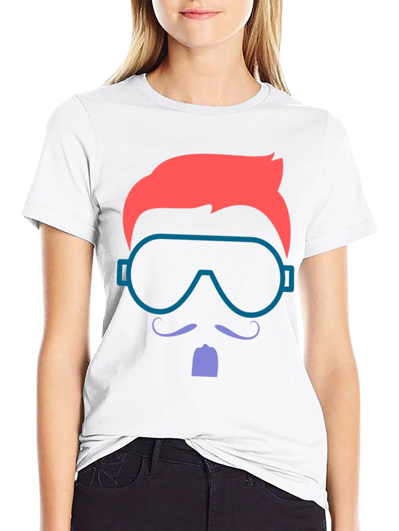 Retro Style T-Shirt with Graphic Design