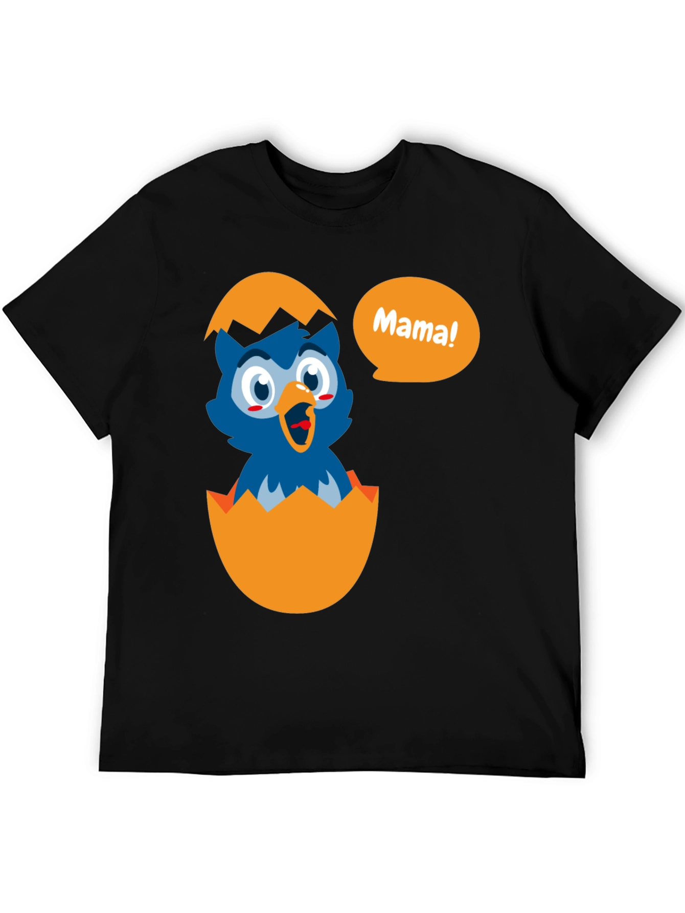 Cute Chick Mama! Graphic Tee - Black T-Shirt