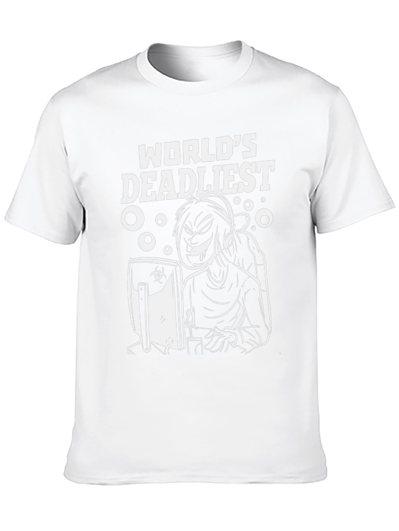 Worlds Deadliest Gamer Black T-Shirt
