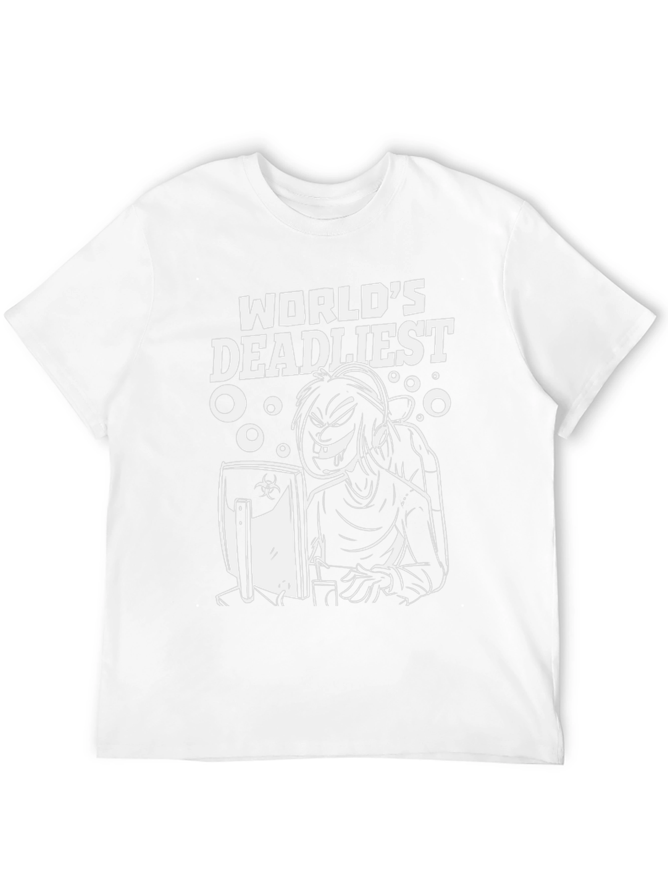 Worlds Deadliest Gamer Black T-Shirt