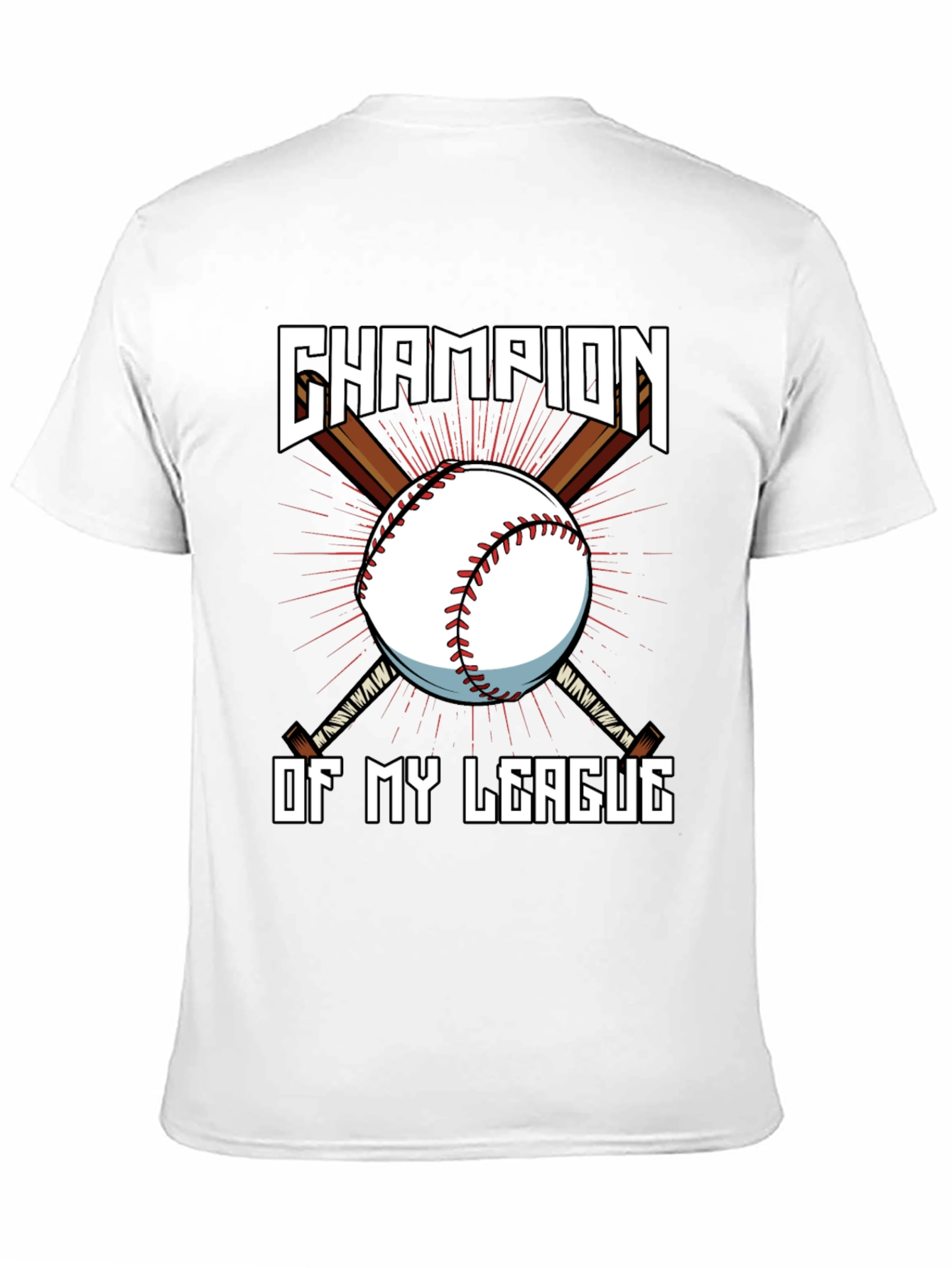 Champion of My League Baseball T-Shirt