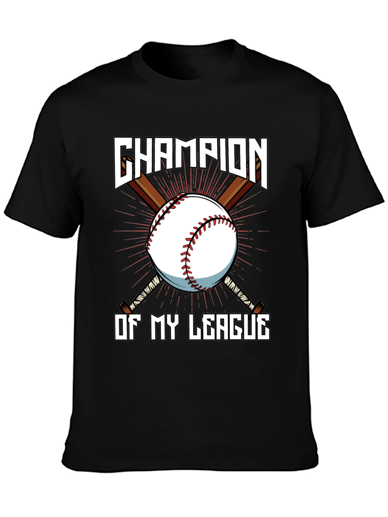 Champion of My League Baseball T-Shirt