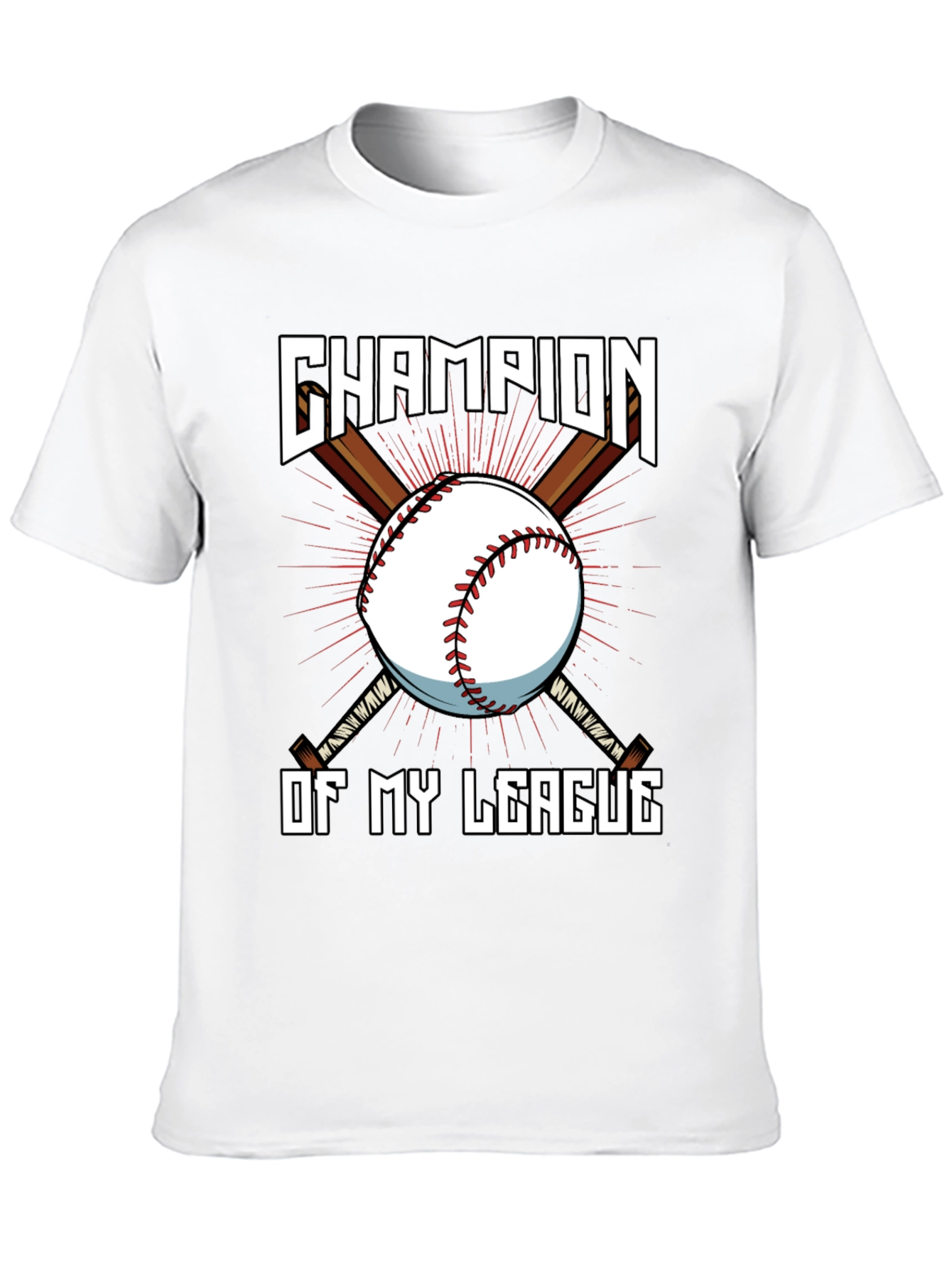 Champion of My League Baseball T-Shirt