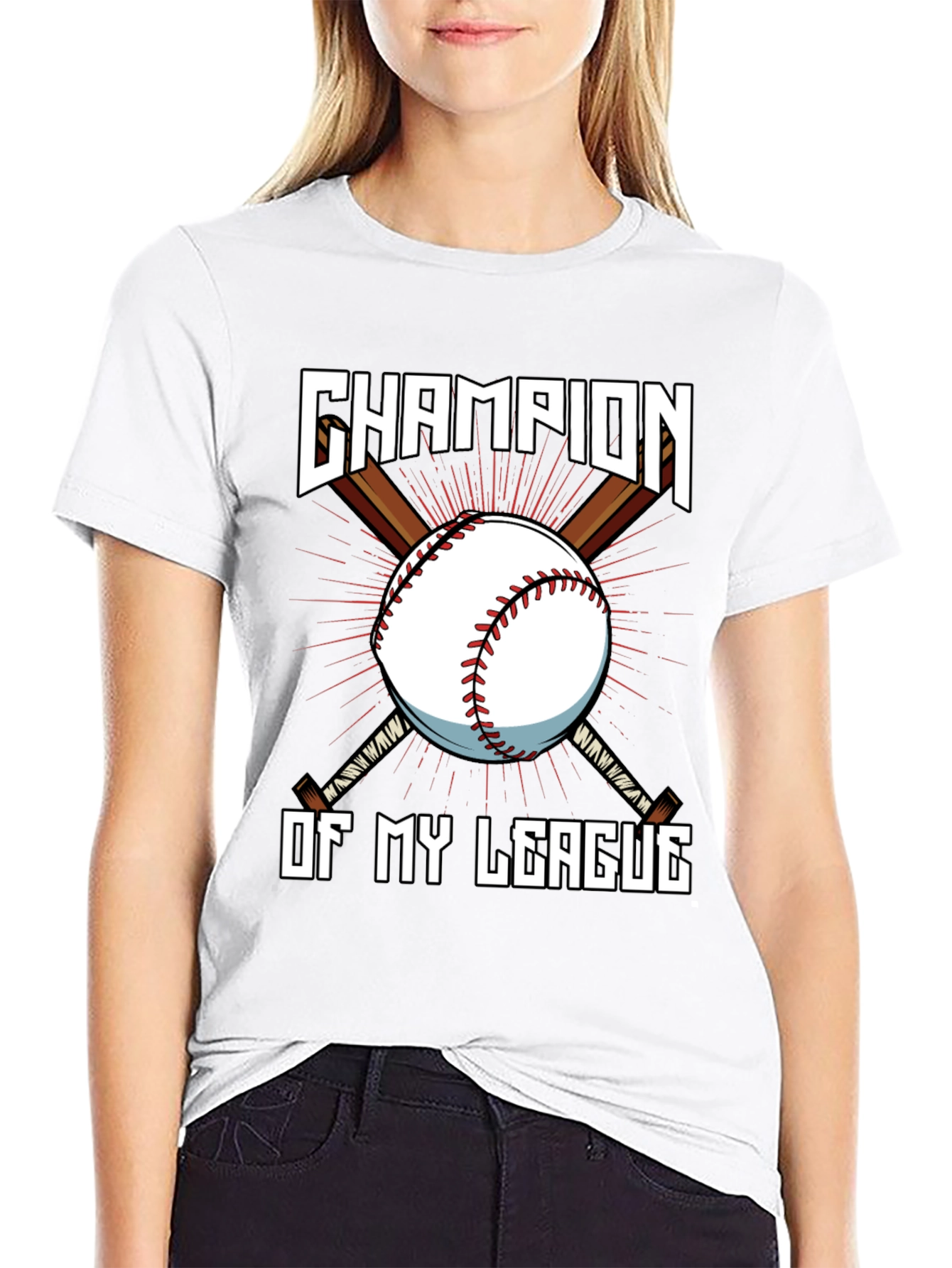 Champion of My League Baseball T-Shirt