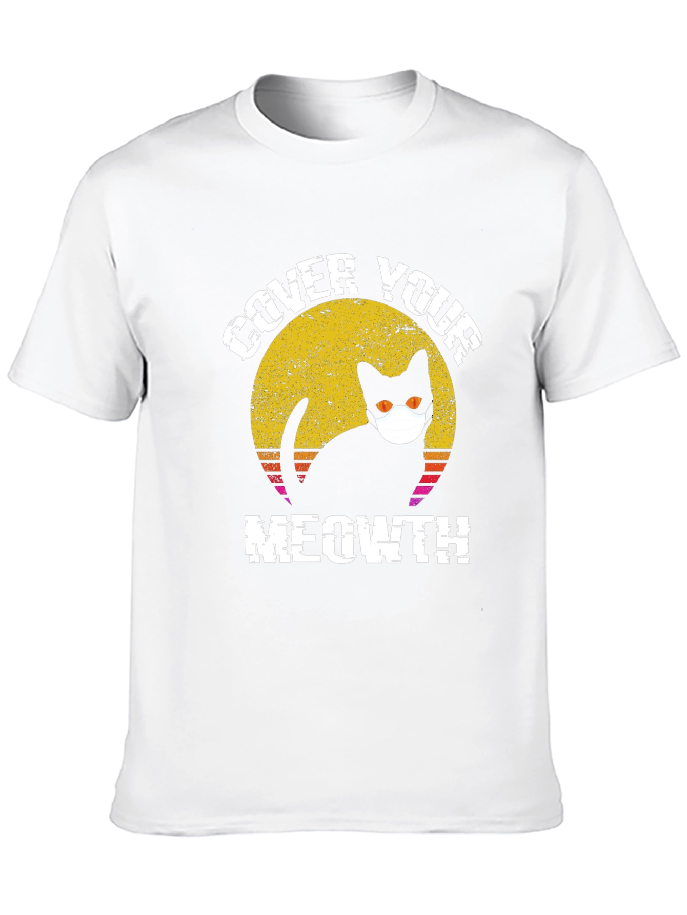 Cover Your Meowth T-Shirt Black