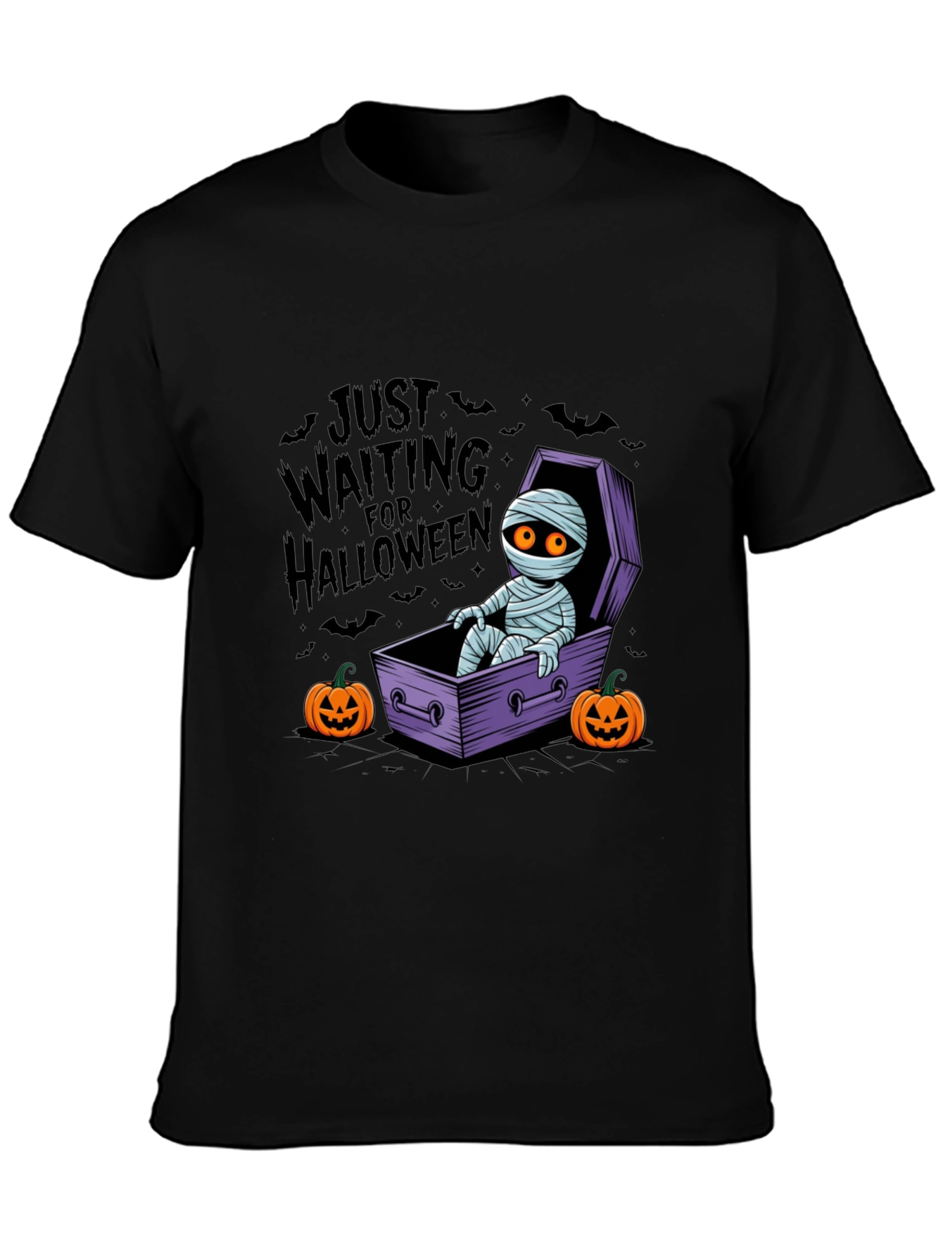 Halloween Mummy Waiting T-Shirt