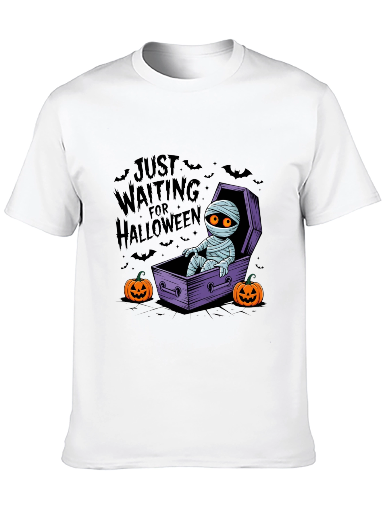 Halloween Mummy Waiting T-Shirt