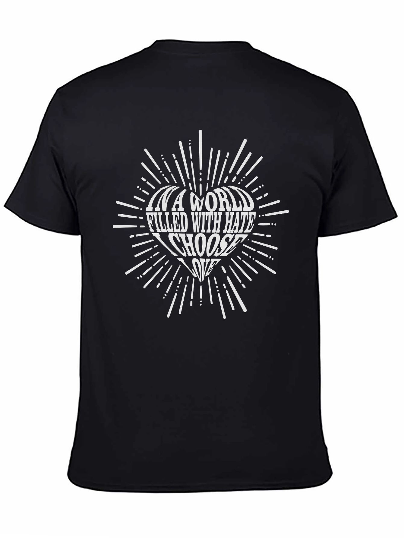 Choose Love Graphic Tee - Soft Cotton Blend