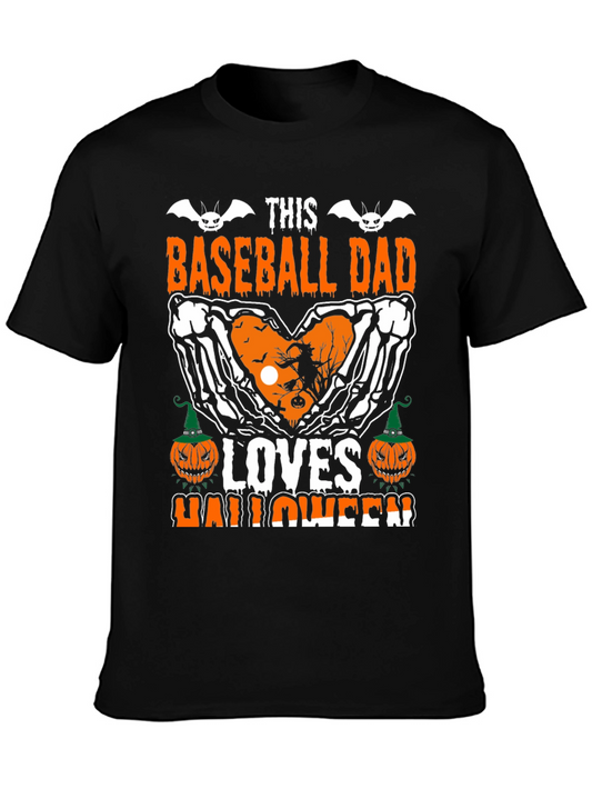 Baseball Dad Halloween T-Shirt
