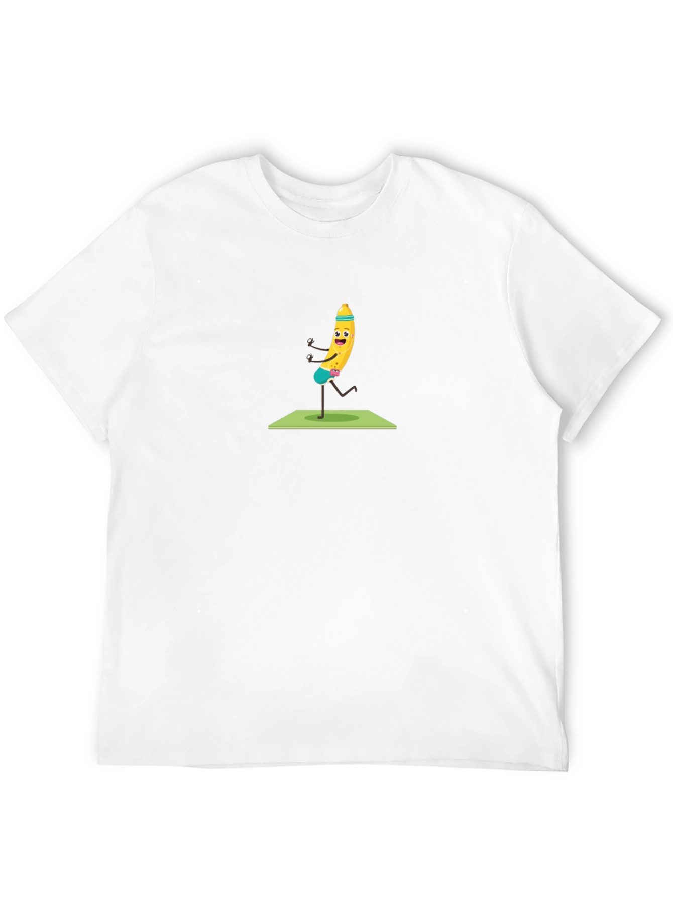 Funny Banana Yoga T-Shirt - Black